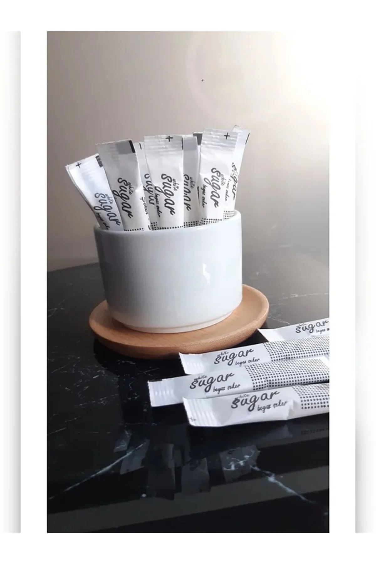 Stick Beyaz Toz Şeker 2000 Adet