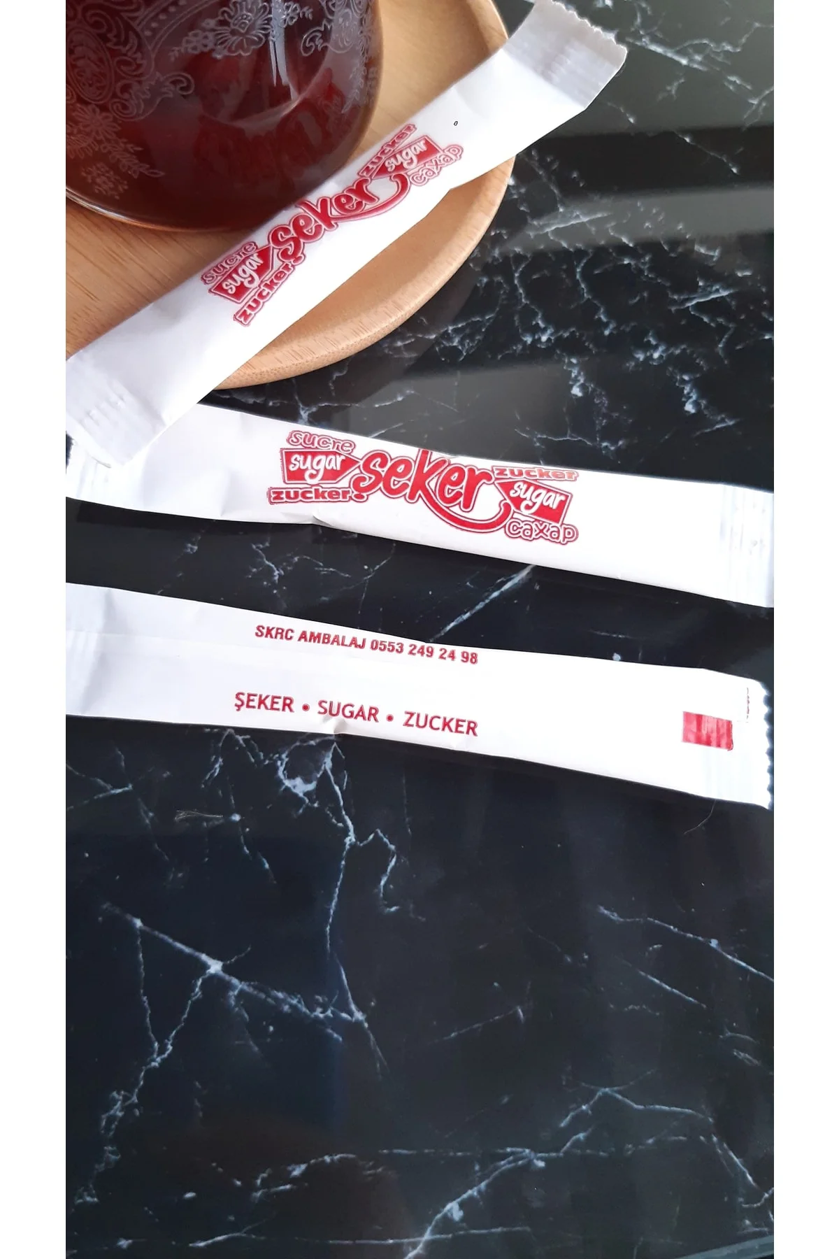 Stick Beyaz Toz Şeker 4 gr 1500 Adet