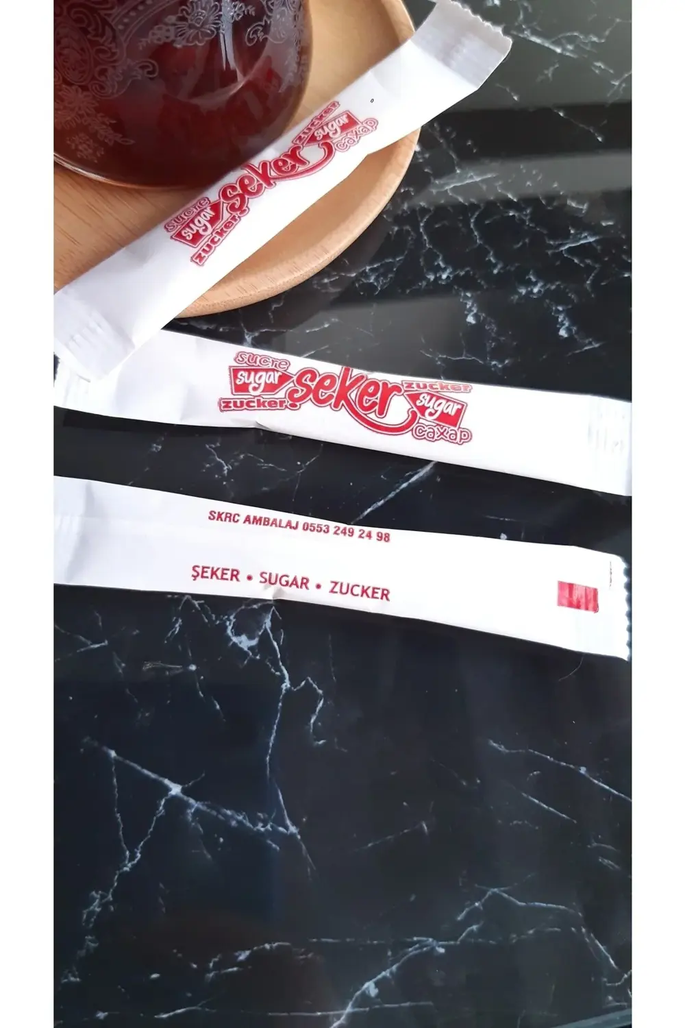 Stick Beyaz Toz Şeker 4 gr 1500 Adet