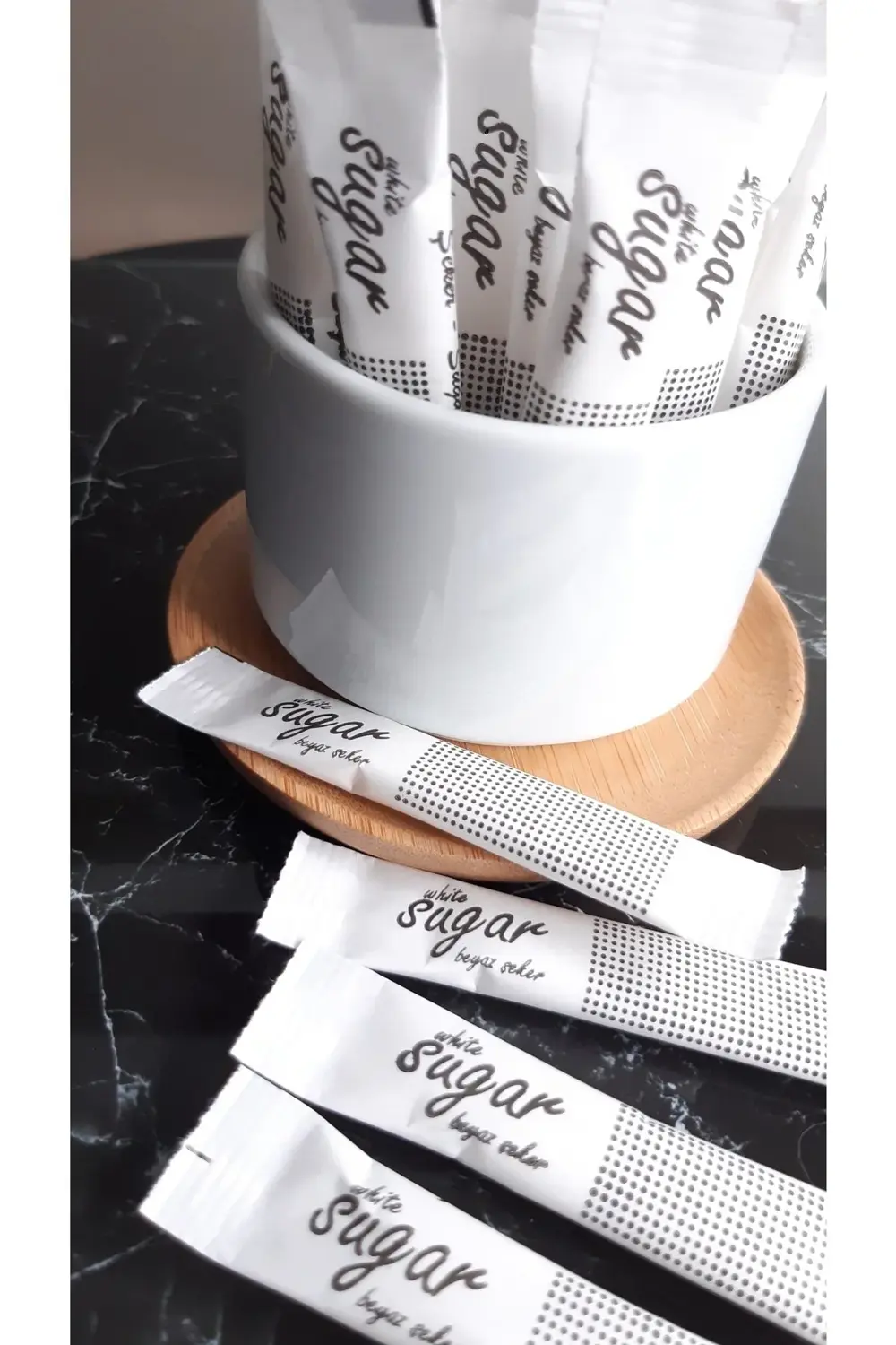 Stick Beyaz Toz Şeker 5 Kg (3gr Adet)