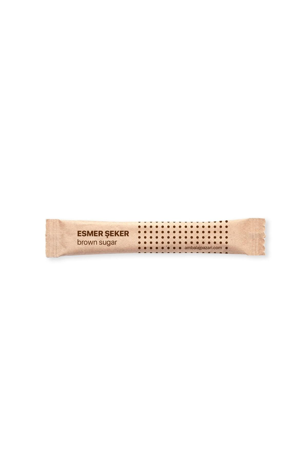 Kayseri Şeker Stick Esmer Şeker 3 Gr - 1000 Adet
