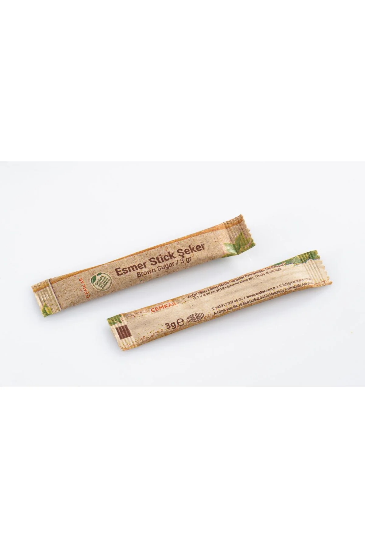 Stick Esmer Şeker 3gr X 100 Adet X 300gr