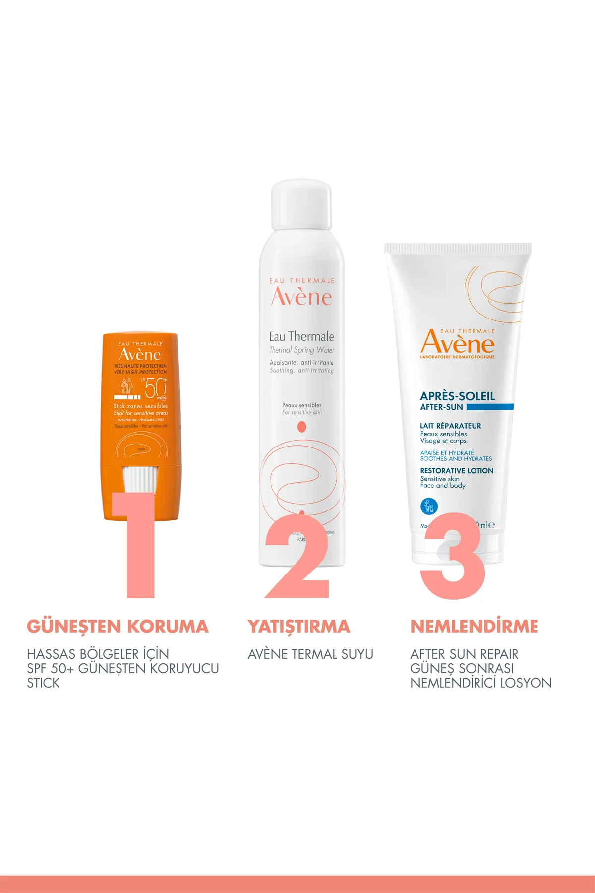 Stick Güneş Kremi SPF 50+ Hassas Bölgeler için Yüksek Koruma Sağl