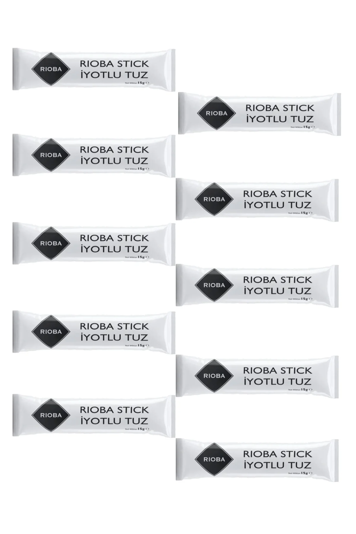 Stick İyotlu Sofra Tuzu 1,50 Gram X 200 Adet