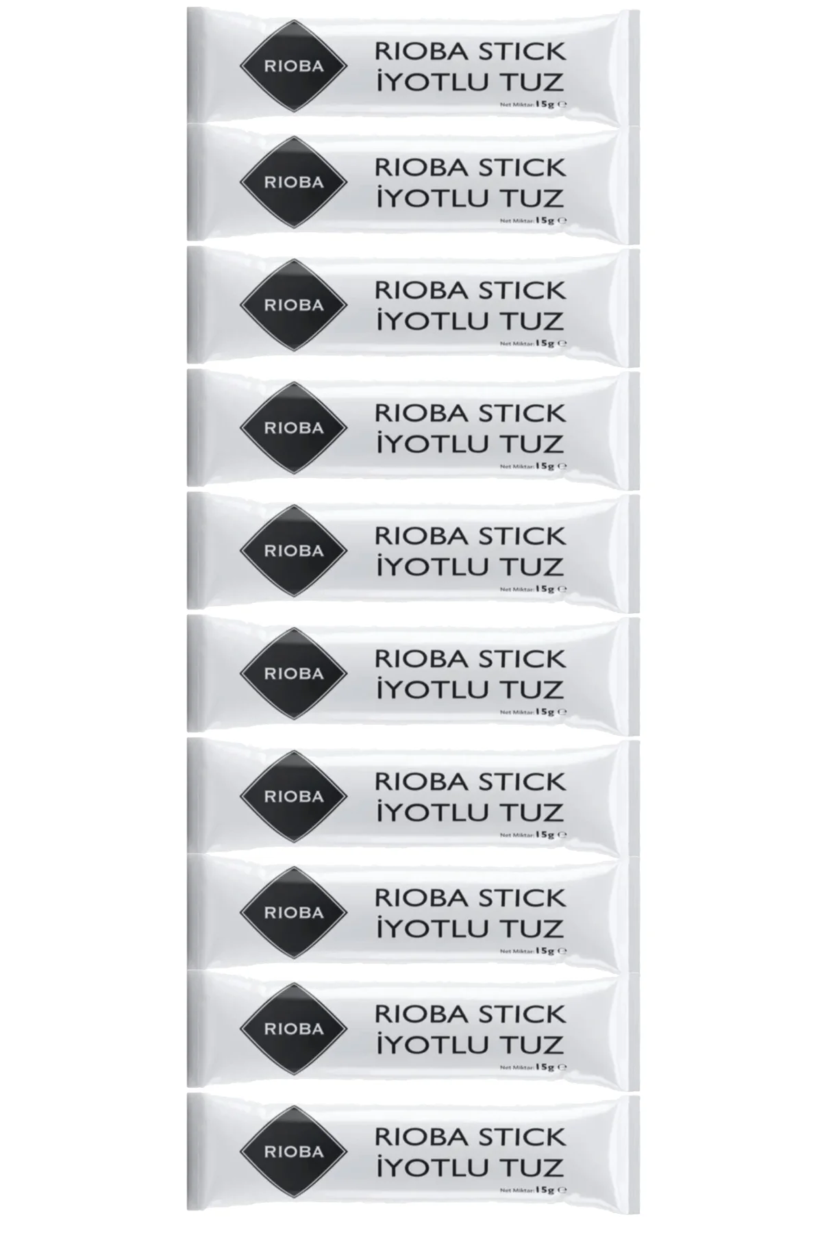 Stick İyotlu Sofra Tuzu 1,50 Gram X 100 Adet