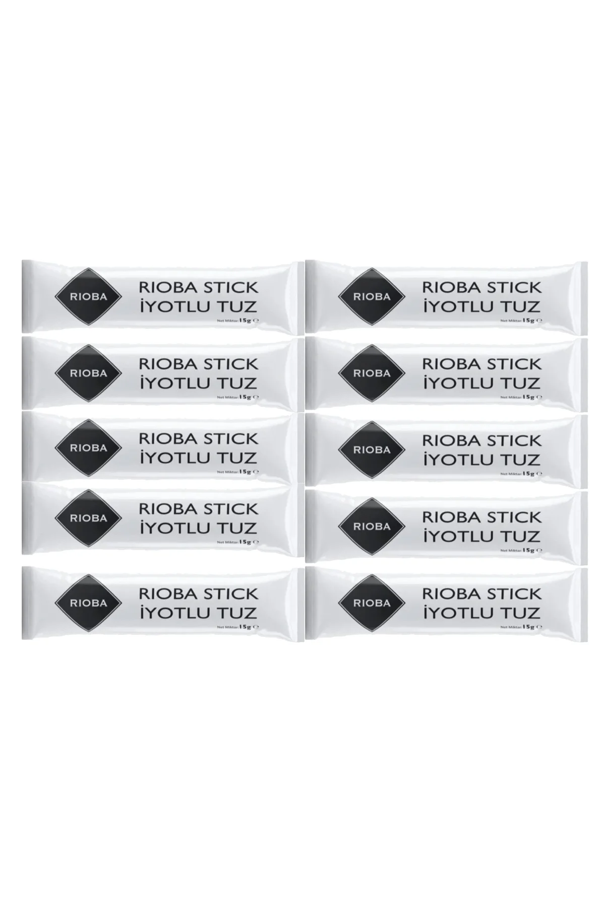 Stick İyotlu Sofra Tuzu 1,50 Gram X 200 Adet
