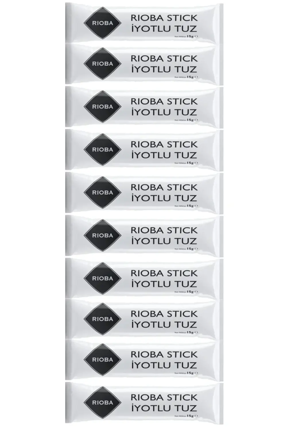 Stick İyotlu Sofra Tuzu 1,50 Gram X 200 Adet