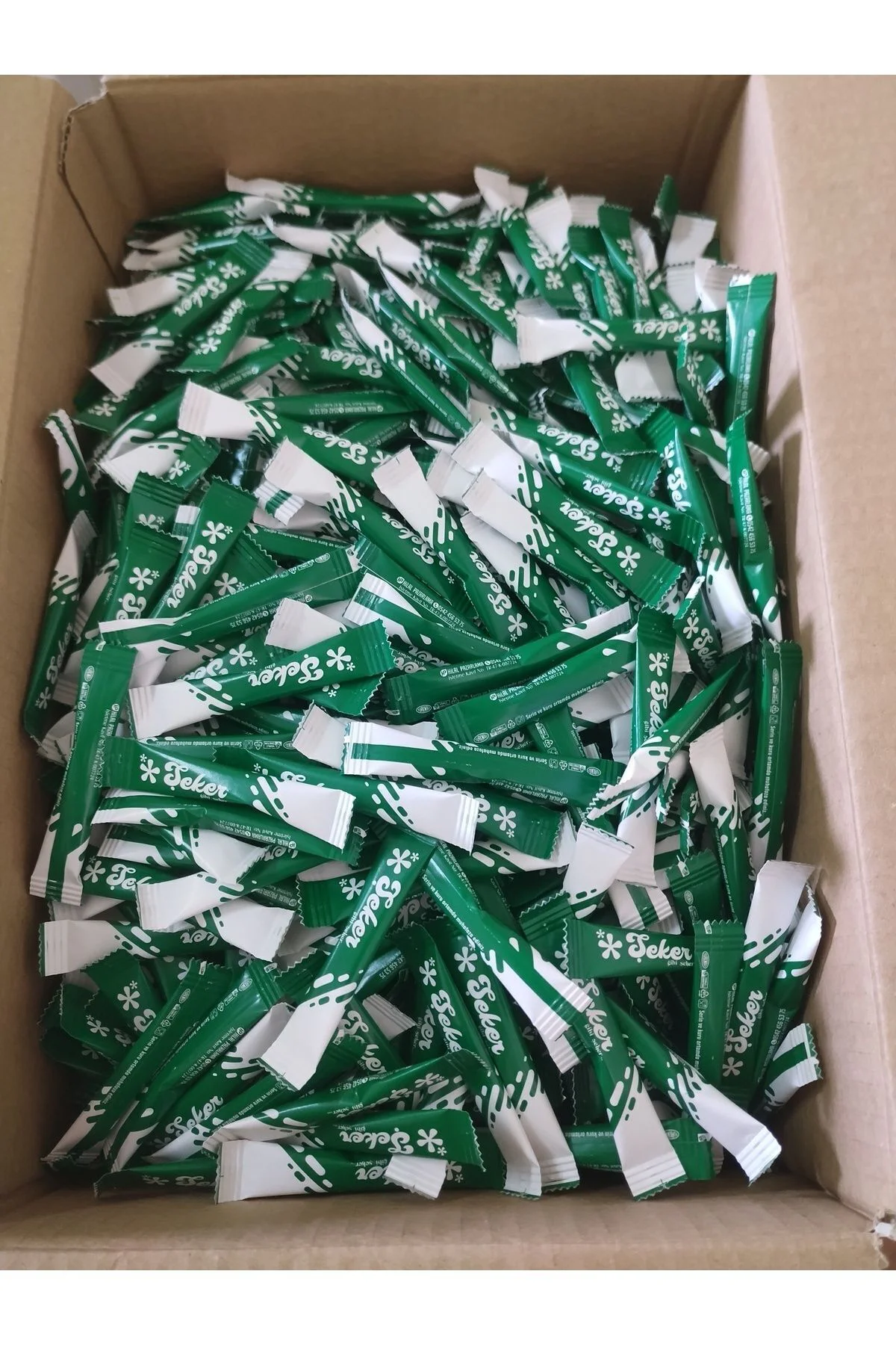 Stick Şeker 1000 Adet 3 gr