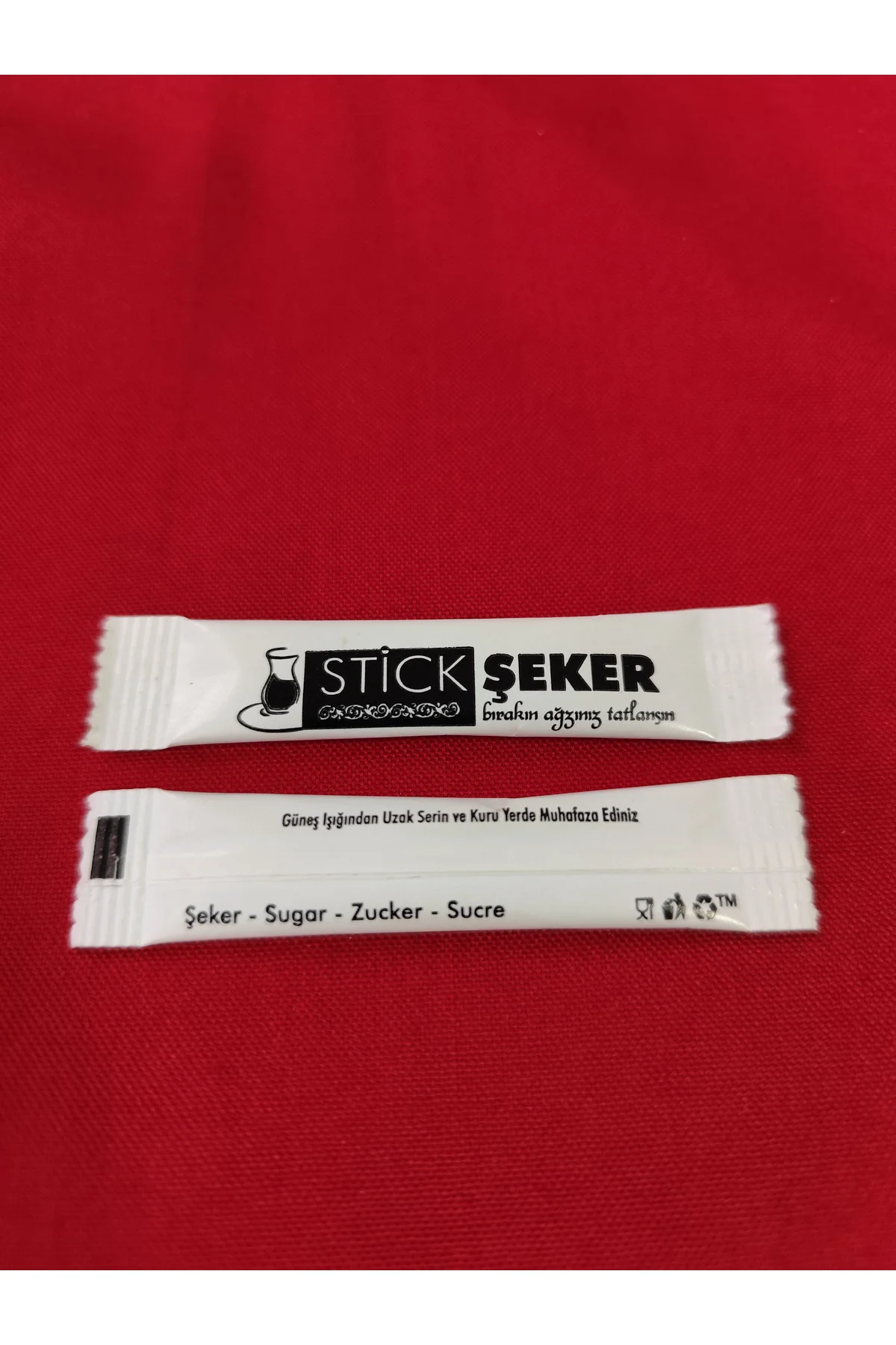 Stick Şeker 3 Gr 1000 Adet Kolide "Vatan "