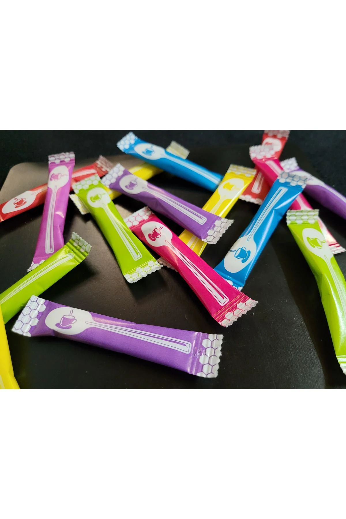 Stick şeker ( 3 gr 1000 adet ) KOLİ 3 KG