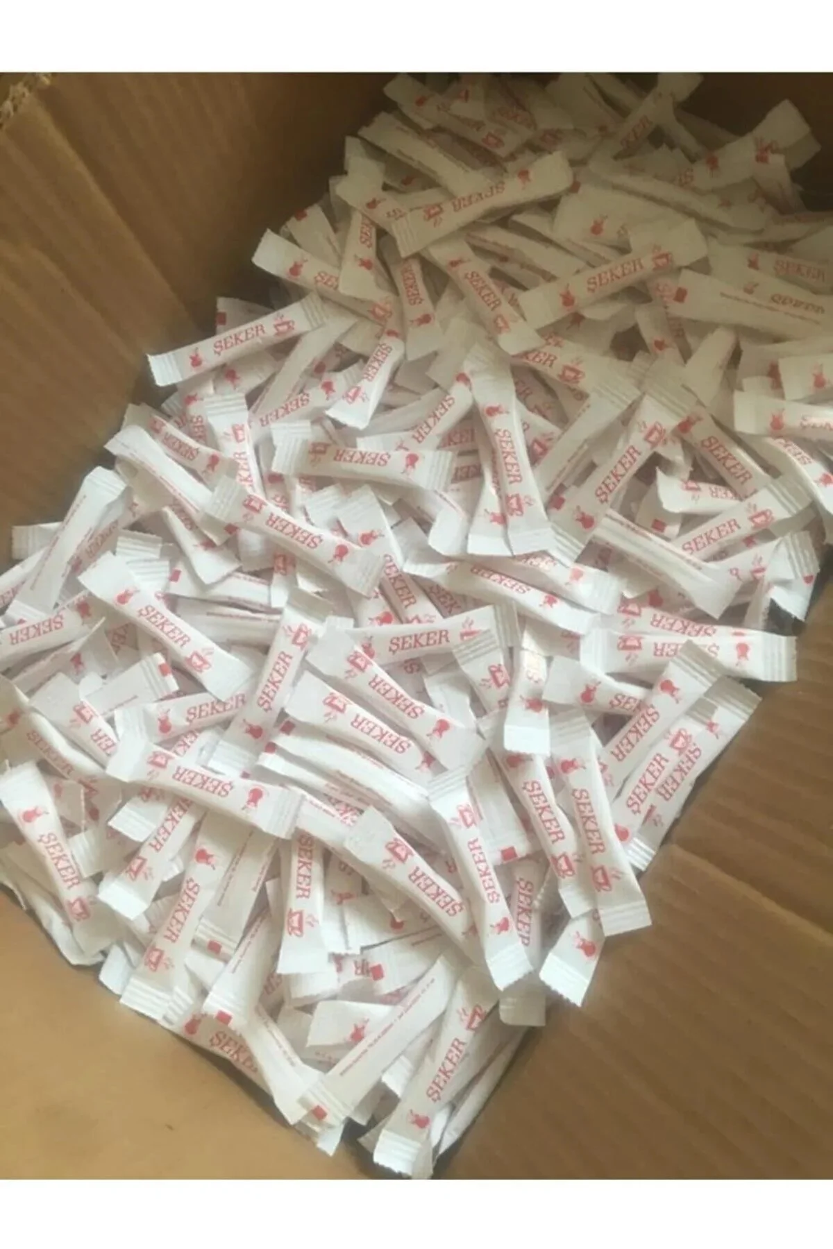 STICK ŞEKER 3 Gr 1000 adet 3 Kg TOZ ŞEKER