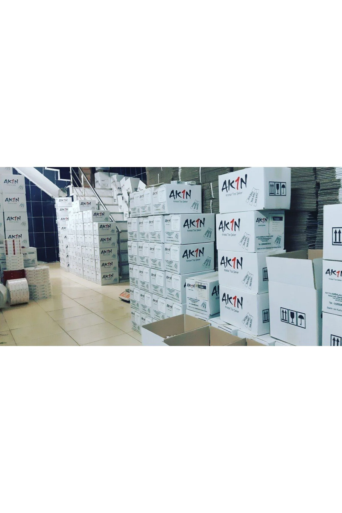 Stick Şeker ( 3 gr 2000 Adet ) Koli 6kg