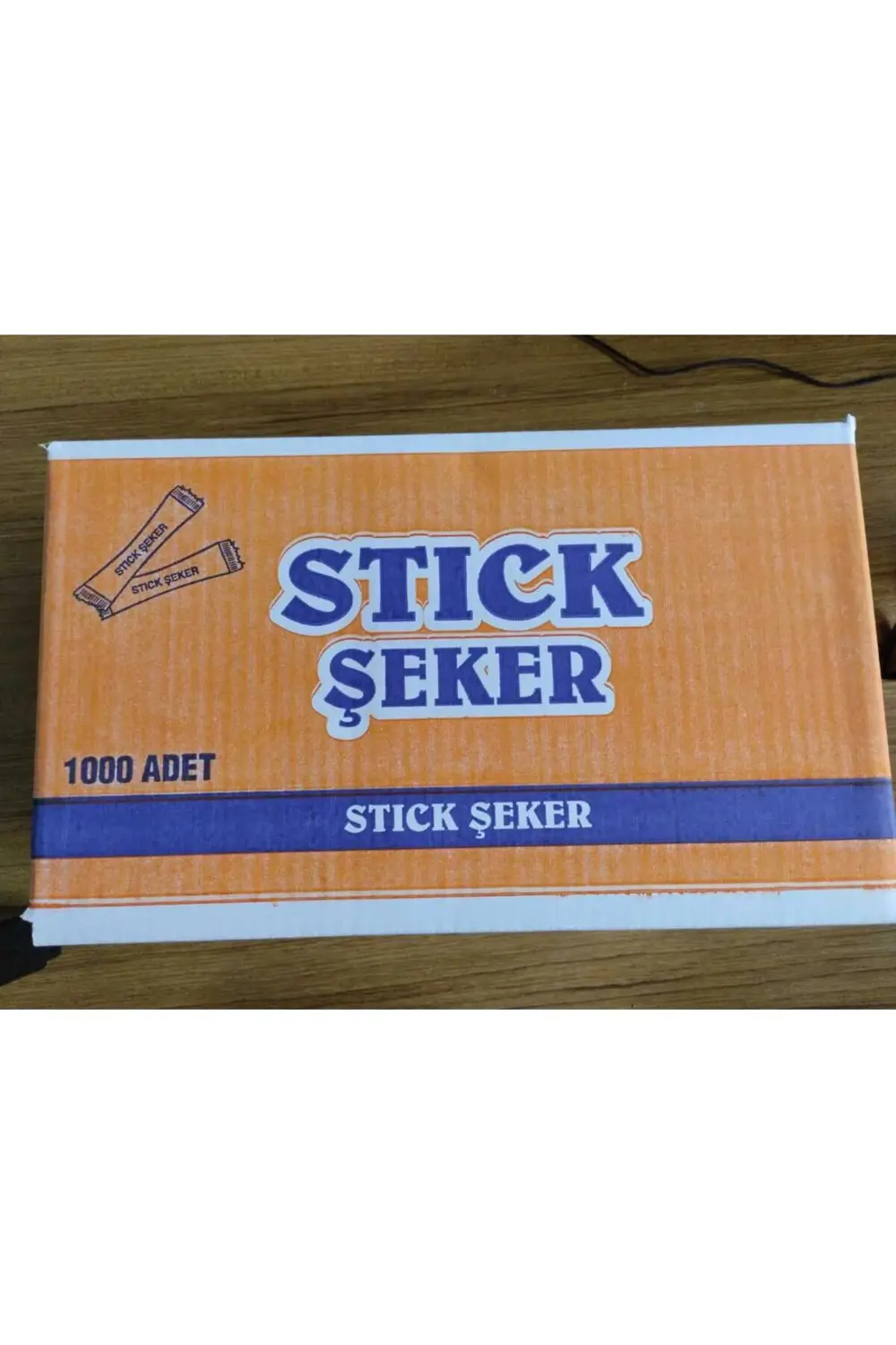 Stick şeker 3 gr 9cm 1000 adet