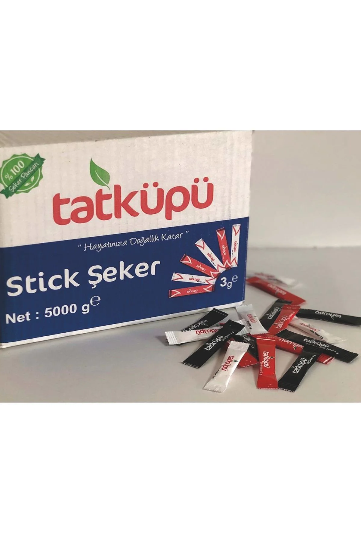 Stick Şeker 5 Kg (3 Gr X 1670 Adet)