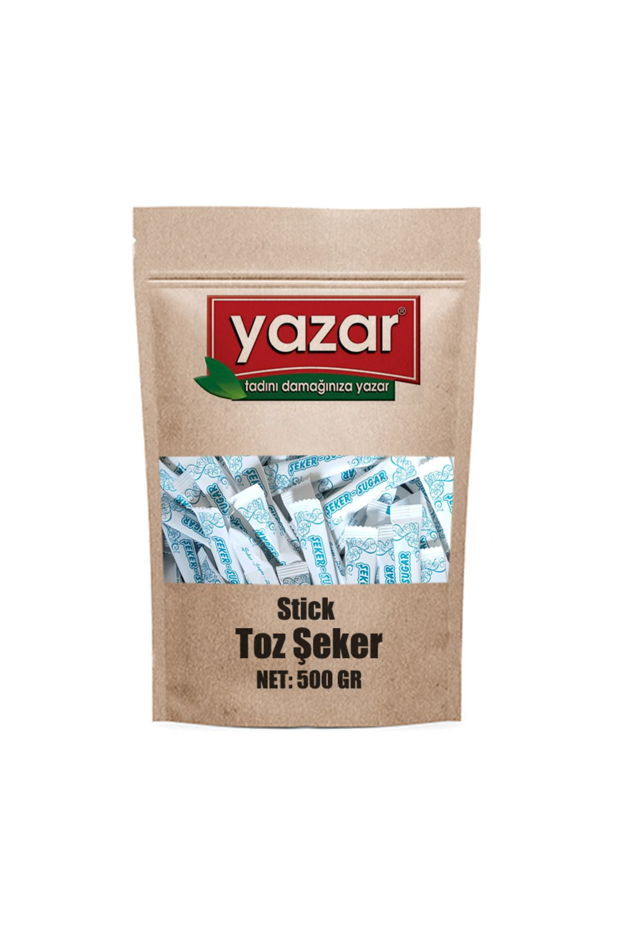 Yazar Stick Şeker 500 Gr X 4 Paket