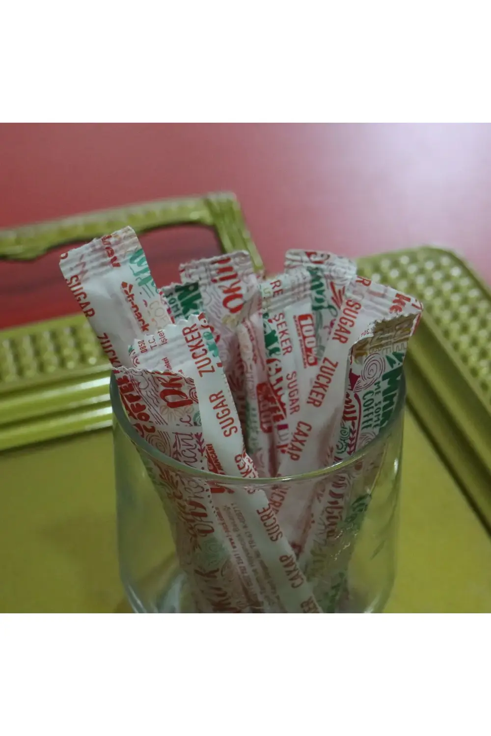 Stick şeker -  baskı 4 Kg- 1 Adet /4 gr