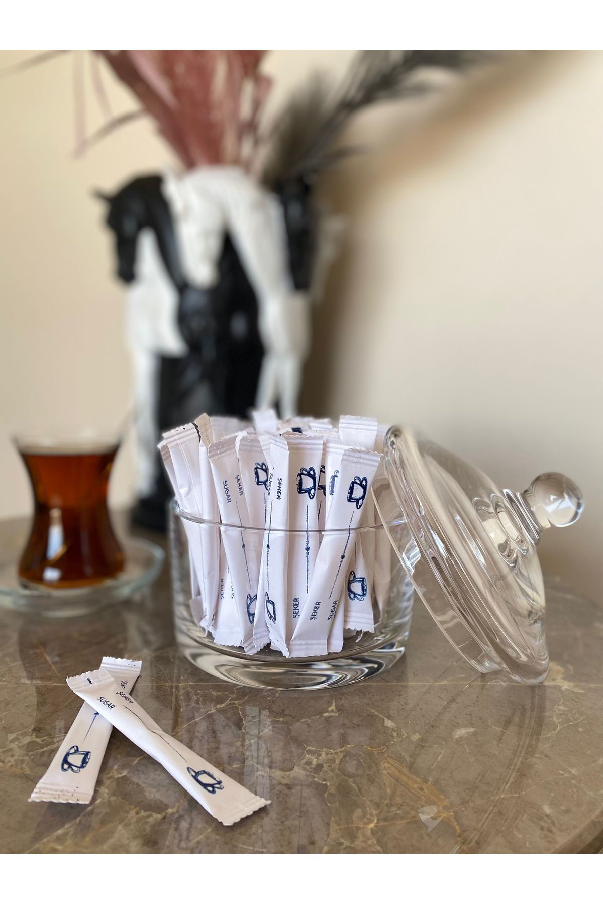 İslakmendilcim Stick Şeker Beyaz Baskılı 3 Gr 8000 Adet