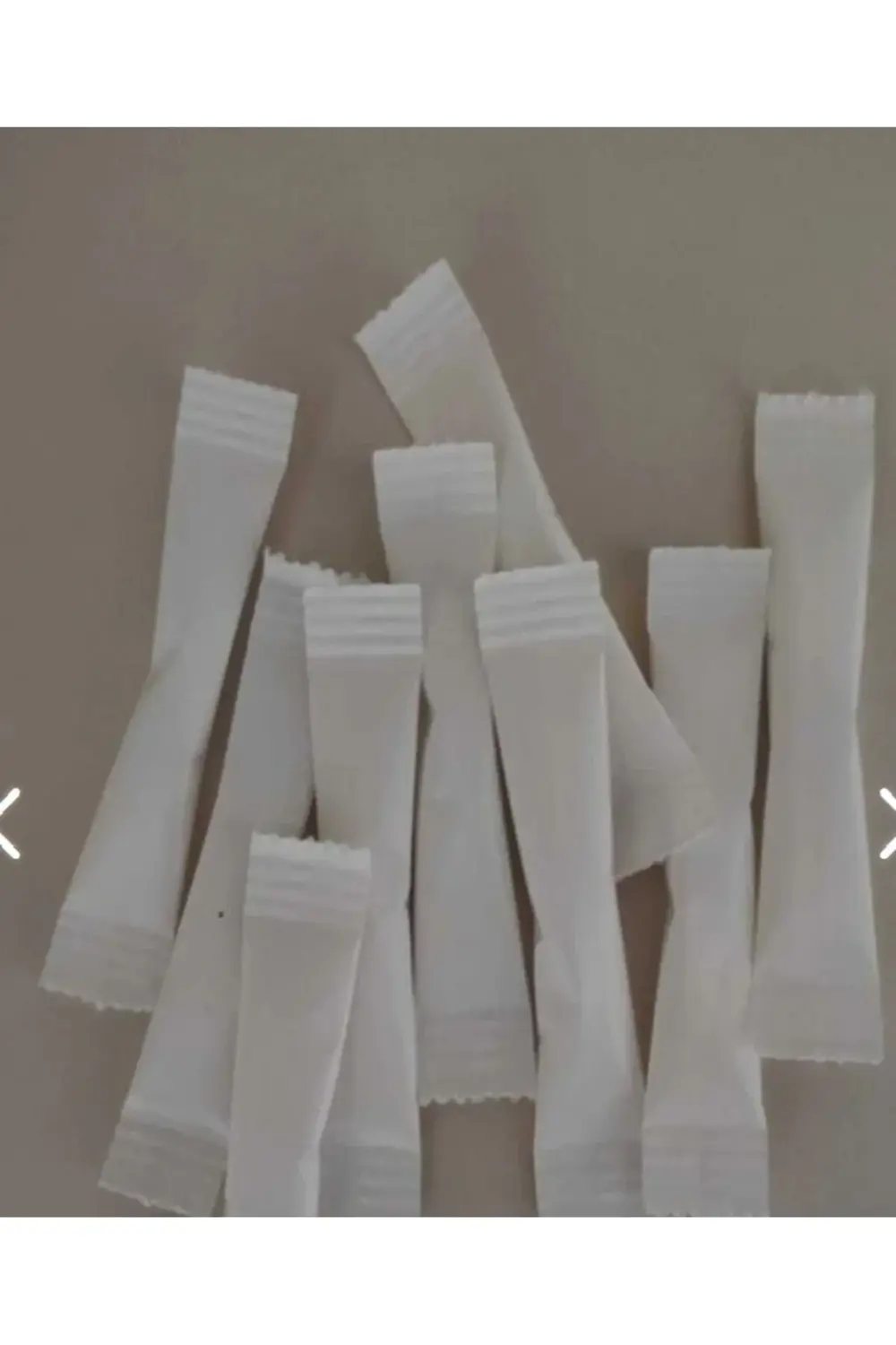 Stick Şeker Beyaz Baskısız 4 gr x 1250 Adet 5 KG