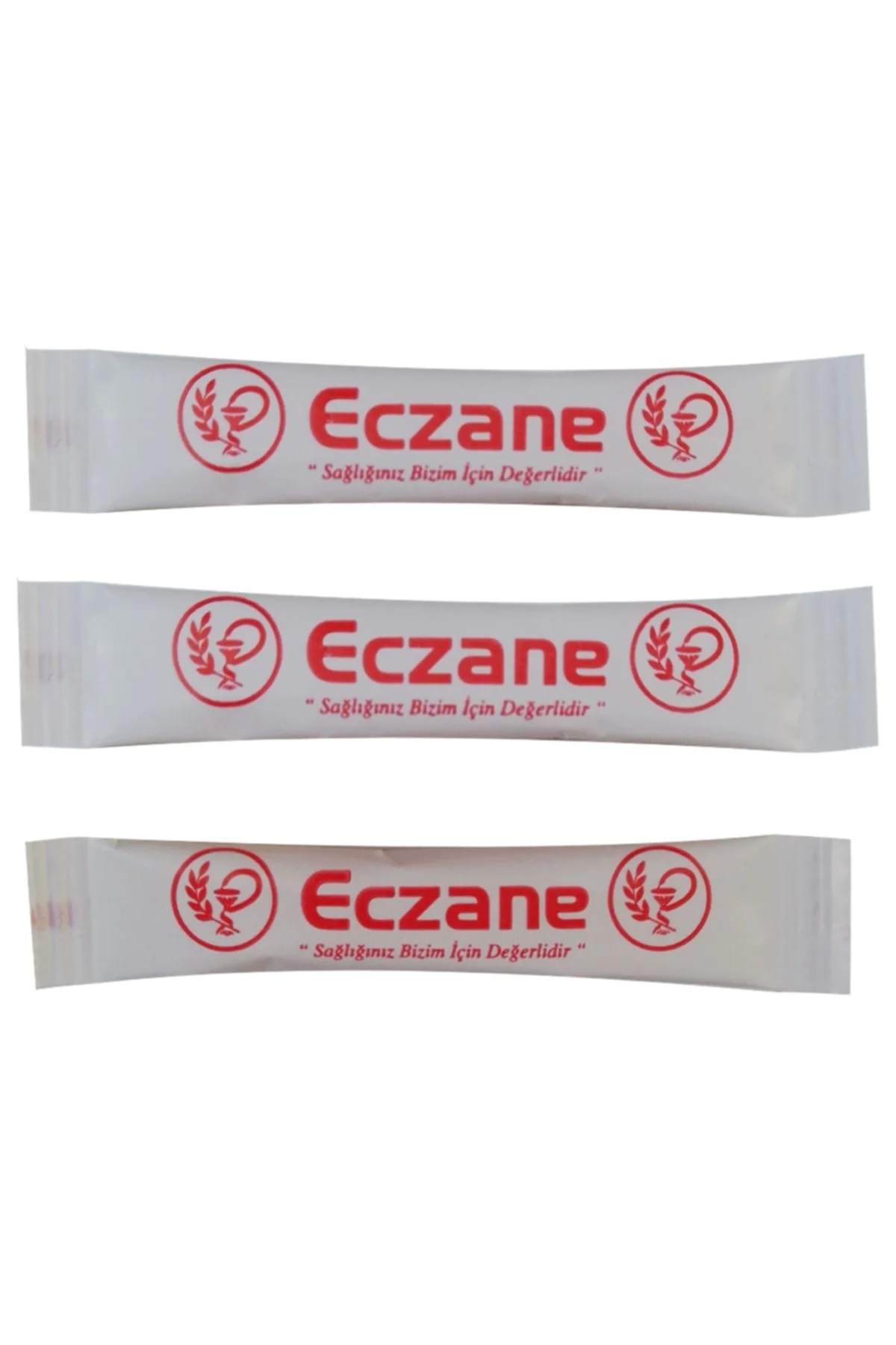 Stick Şeker Eczane Baskılı Stick Toz Şeker 3 gr X 1000'li