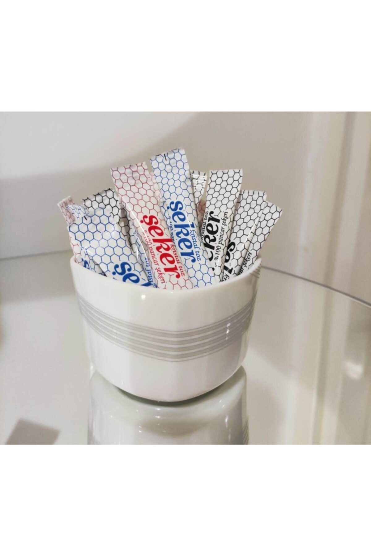 Sek Stick Şeker Karışık Renkli Stick Toz Şeker 6 Kg. 3 Gr.