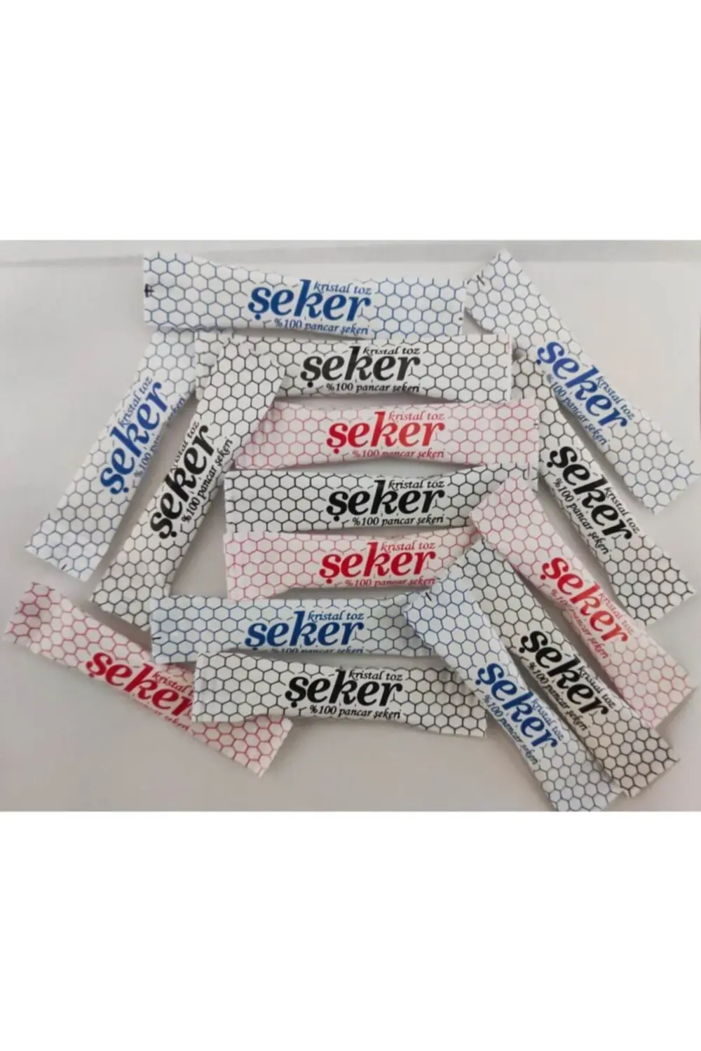Stick Şeker Karışık Renkli Stick Toz Şeker 6 Kg. 3 Gr.