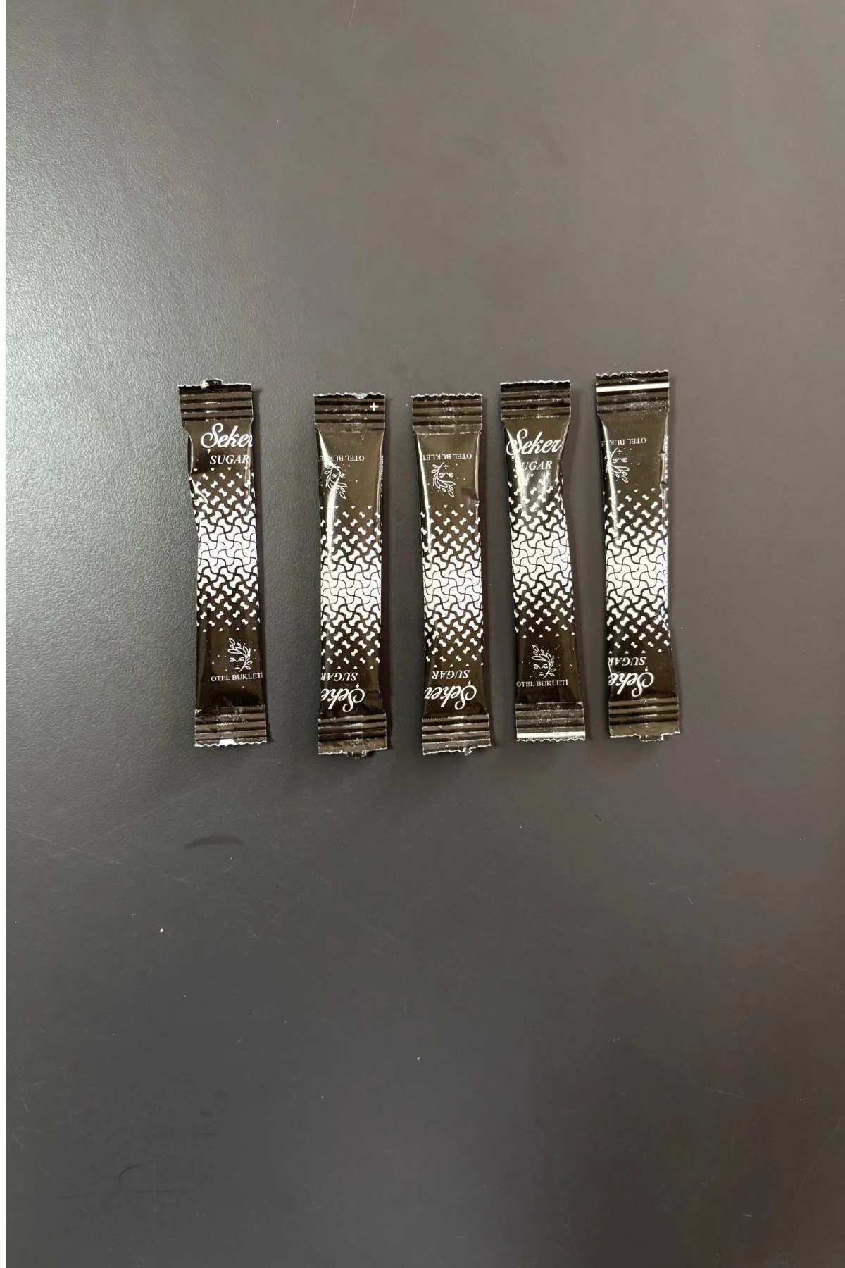 Stick Şeker Özel Üretim Desenli Tasarım C (Siyah Beyaz) X 500'lü