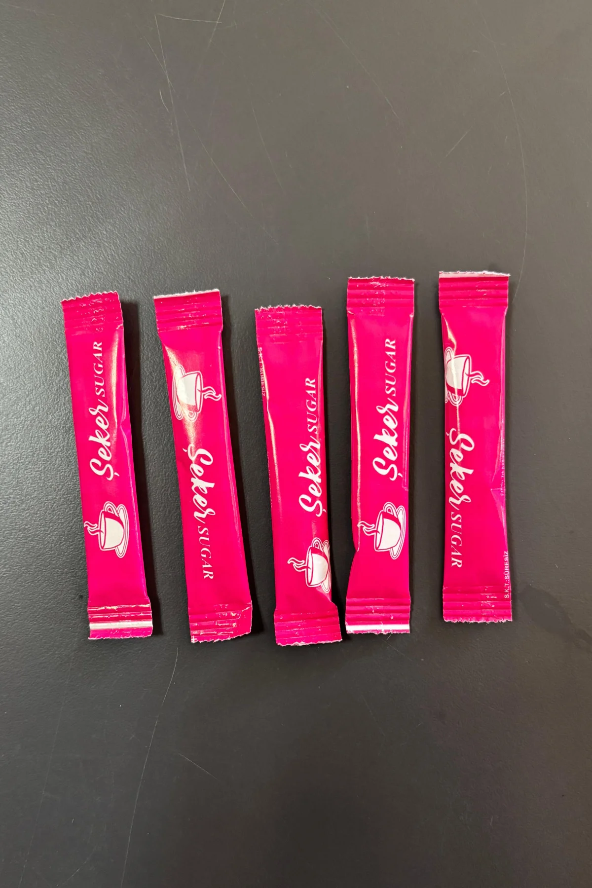 Stick Şeker Özel Üretim Desenli Tasarım E (Pembe Beyaz) X 1000'li