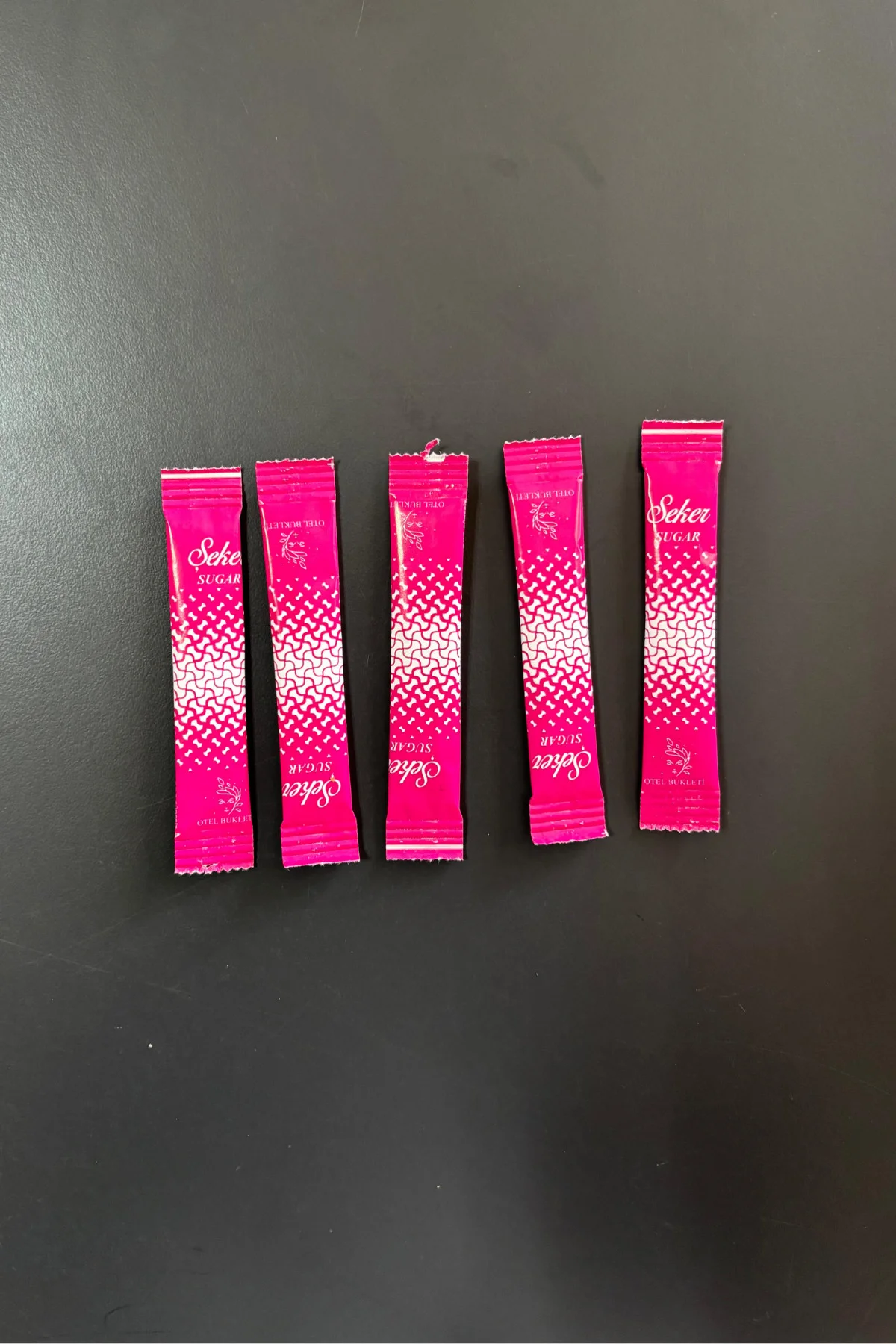 Stick Şeker Özel Üretim Desenli Tasarım C (Pembe Beyaz) X 1000'li