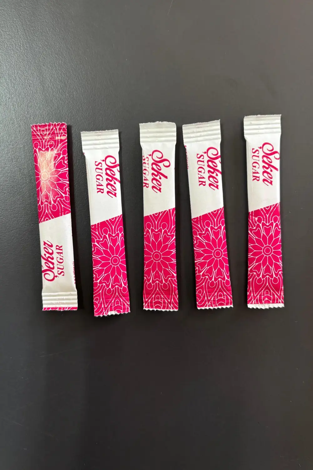 Stick Şeker Özel Üretim Desenli Tasarım B (Pembe Beyaz) X 250'li