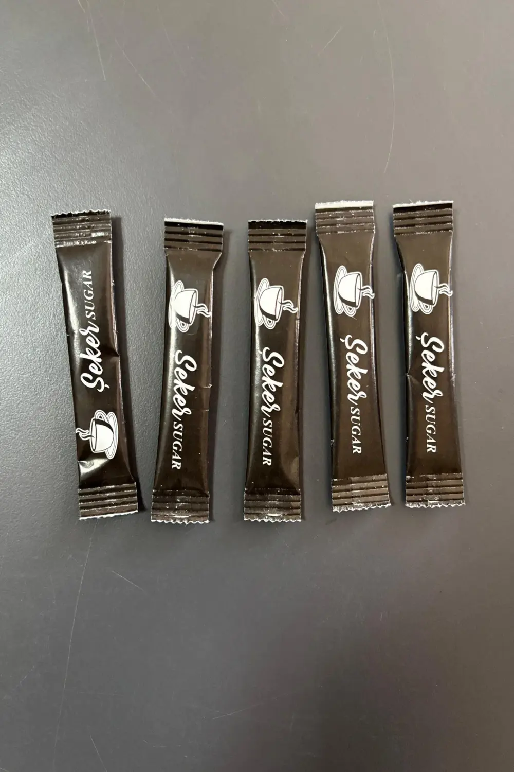 Stick Şeker Özel Üretim Desenli Tasarım E (Siyah Beyaz) X 5000'li