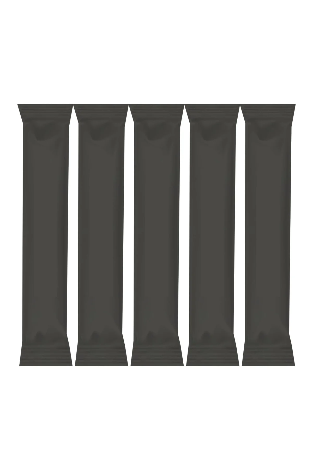 Stick Şeker Siyah Baskısız Toz Şeker 3 gr 5000 Adet 15 Kg