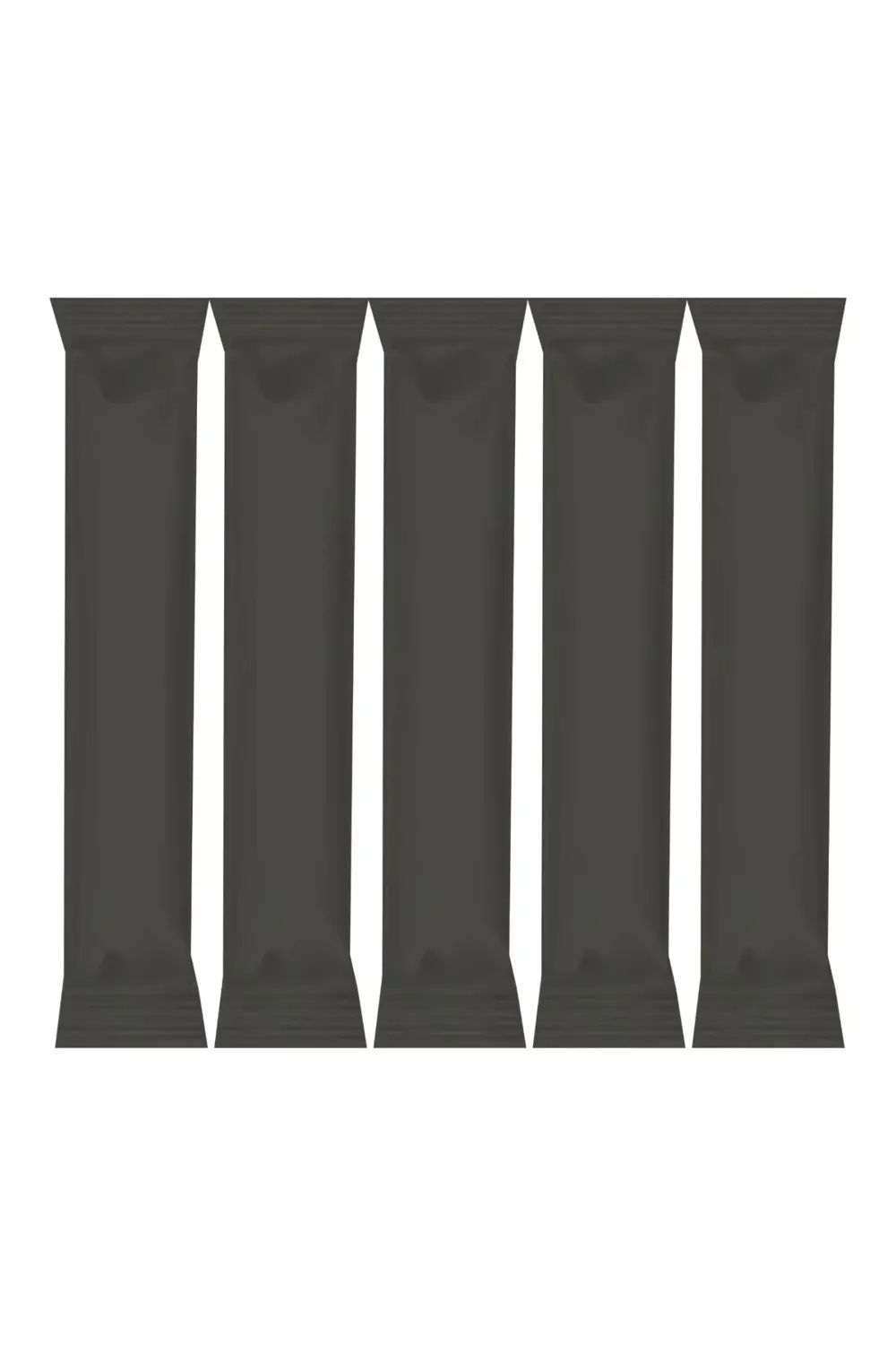 Stick Şeker Siyah Baskısız Toz Şeker 3 gr 5000 Adet 15 Kg