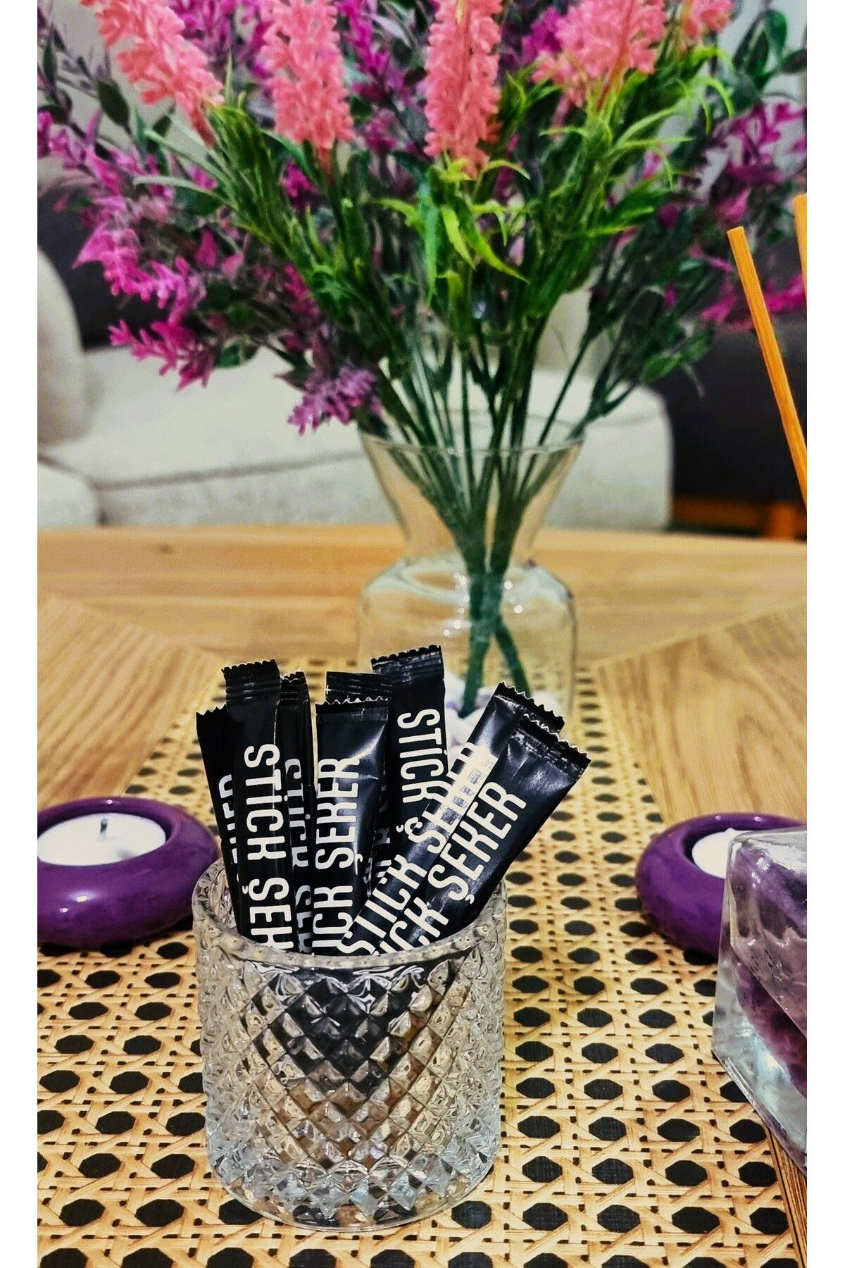 Self Stick Şeker Tek Kullanimlik Toz Şeker 3 Gr.X 200 Adet