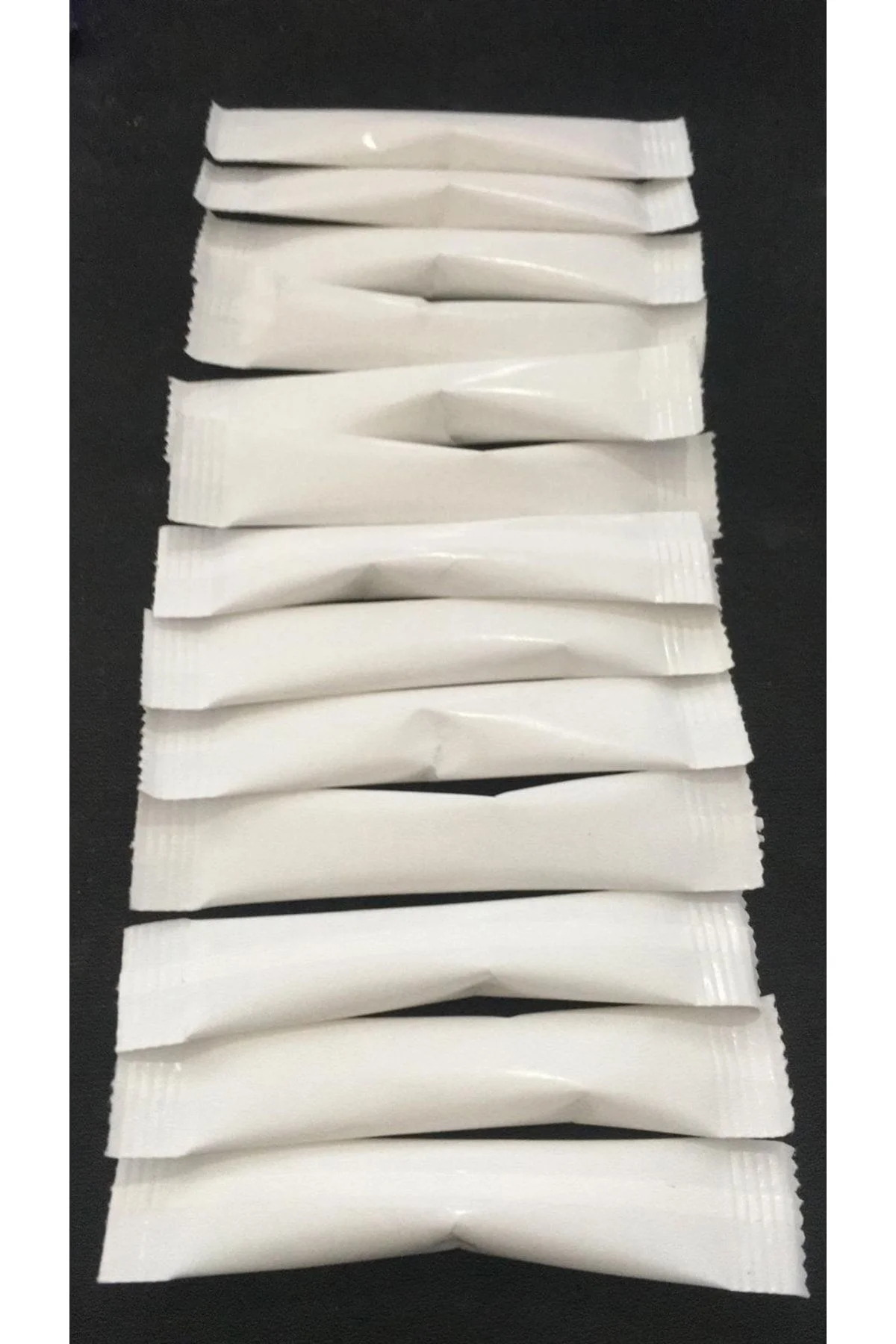 Stick Şeker Toz Şeker 3 gr Beyaz 2500 Adet Baskısız 7.5 Kg