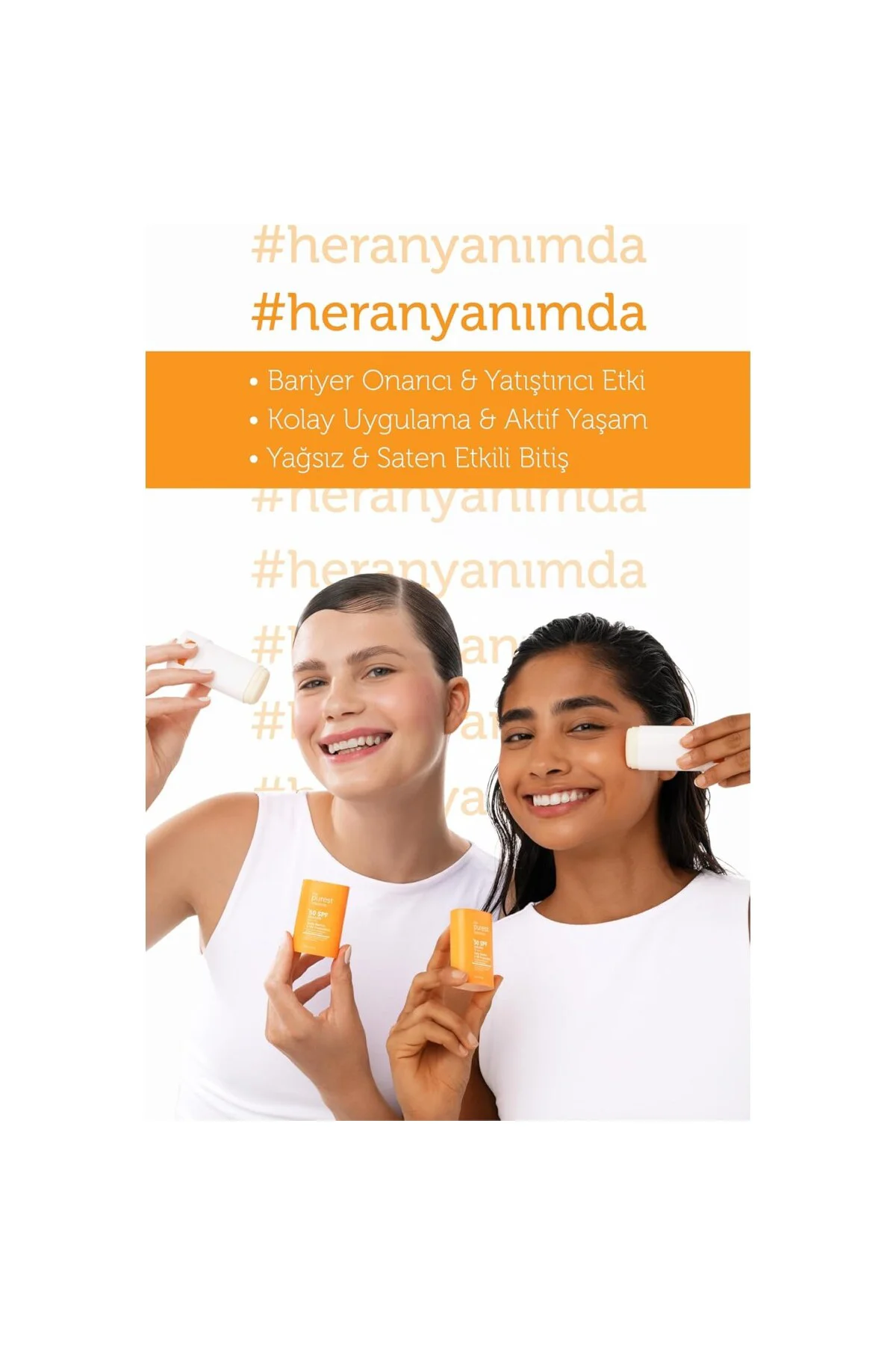 Stick SPF 50, Bariyer Onarıcı, Yatıştırıcı Güneş Kremi