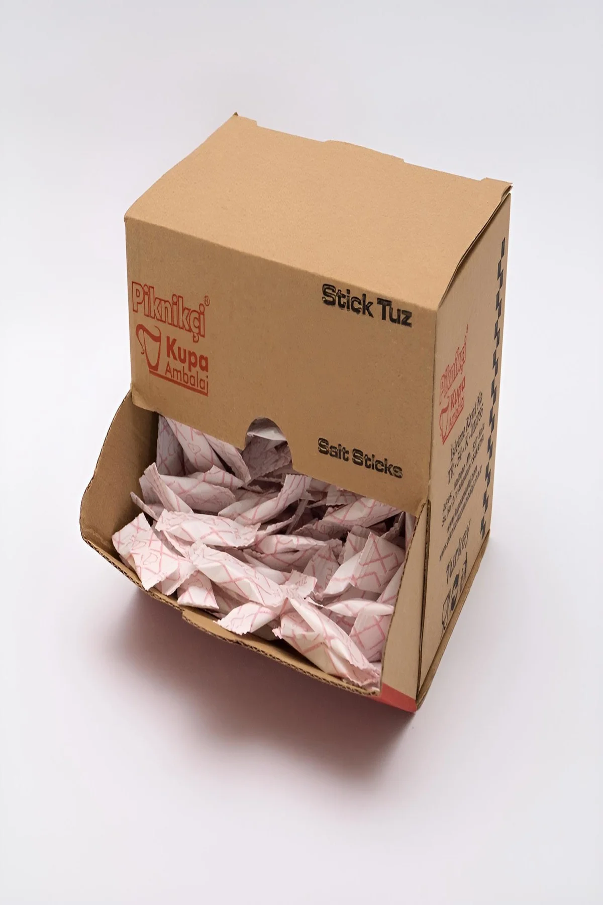 Stick Tek Kağıt Sargılı Hijyenik Tuz 4 Paket (2000 Adet)
