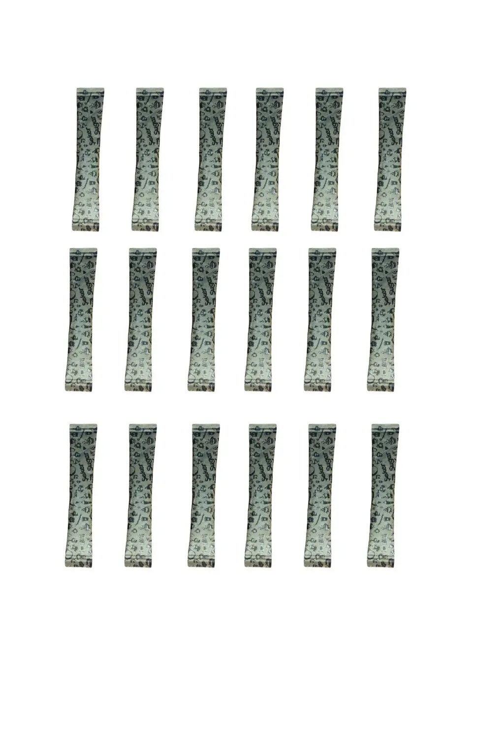 Stick Toz Şeker Kahverengi Ambalaj X 1000 ADET