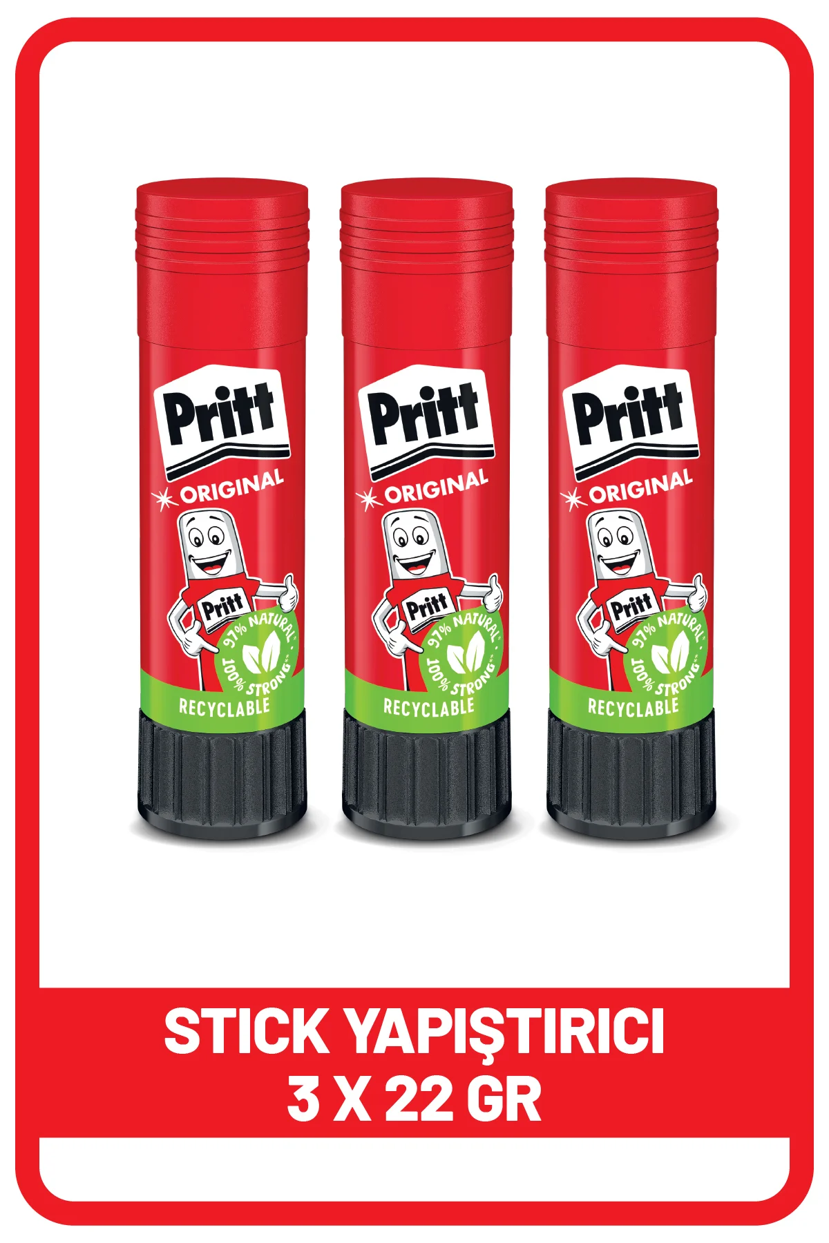 Stick Yapıştırıcı 22 Gr 56102 - 3 Adet