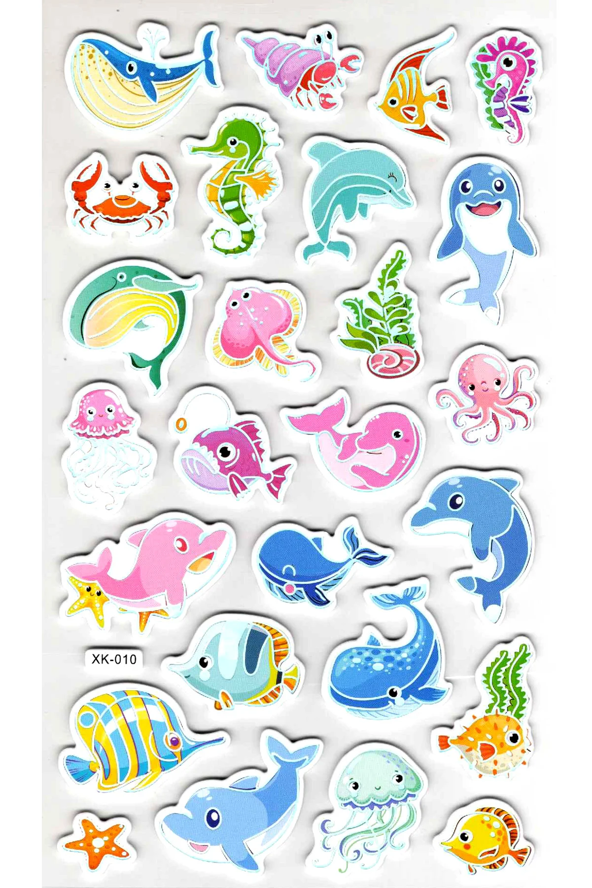 Sticker Eva Kabartmalı Stiker Çıkartma Defter Etiket (XK010) 14x2