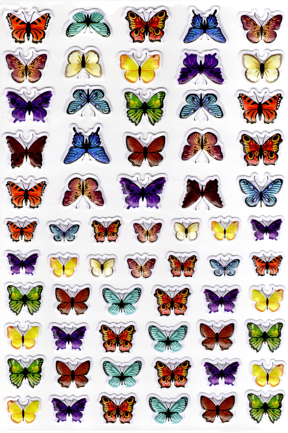 Sticker Kabartmalı A4 Boyutunda Stiker Defter, Planlayıcı Etiket- Sticker Kabartmalı A4 Boyutunda Stiker Defter, Planlayıcı Etiket-