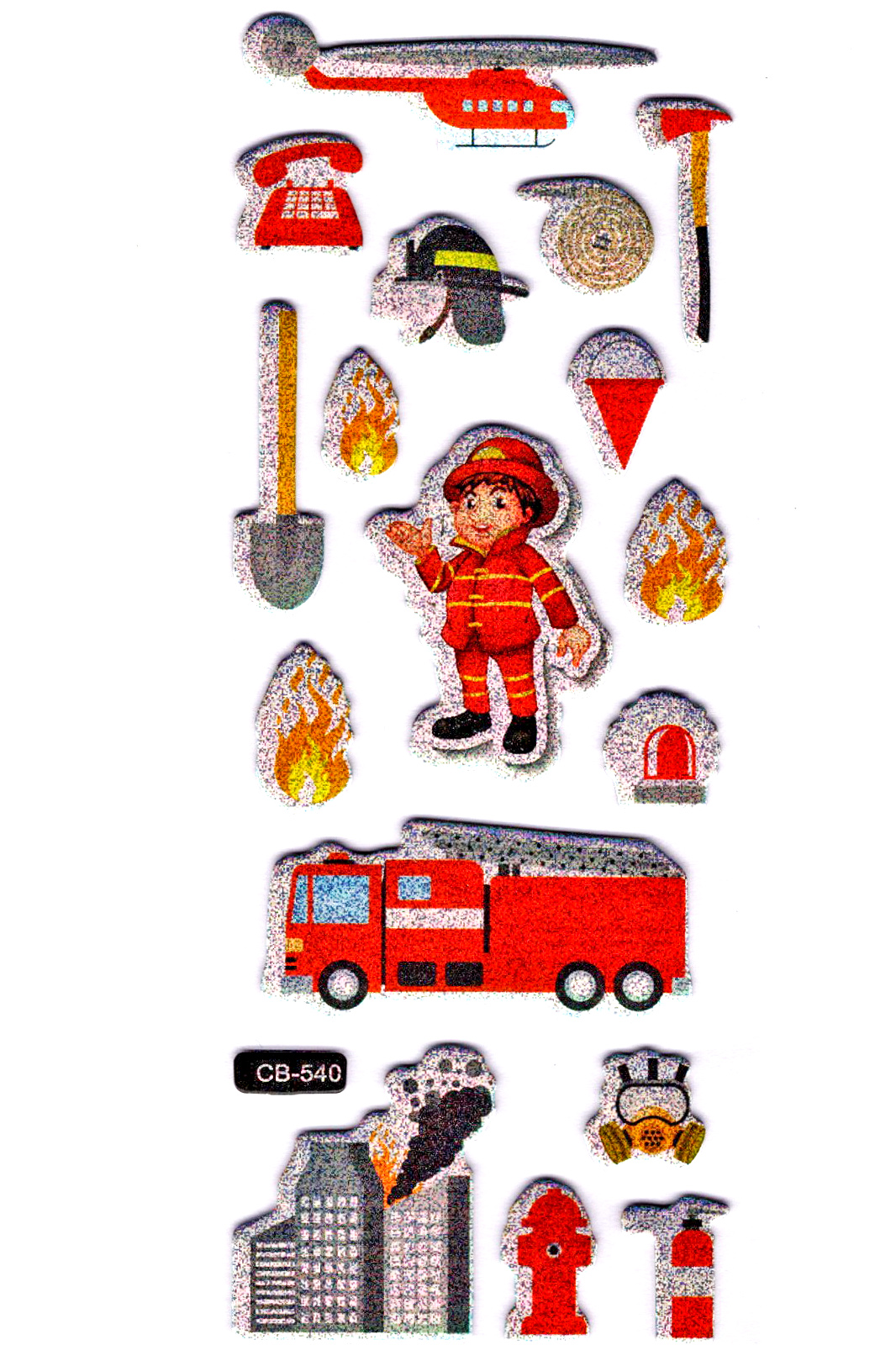 Limmy Sticker Kabartmalı Sticker Defter, Planlayıcı Etiket - (Cb-540) 1