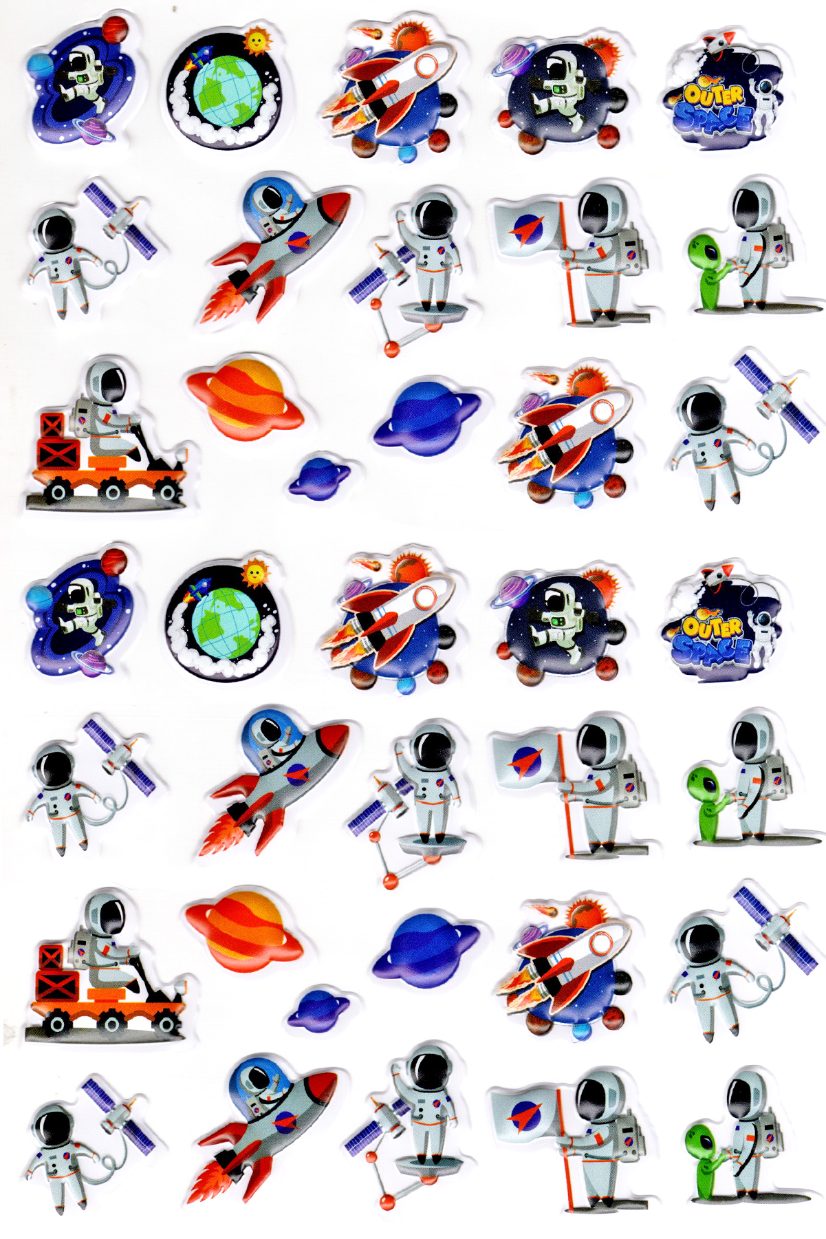 Sticker Kabartmalı A4 Boyutunda Stiker Defter, Planlayıcı Etiket- Sticker Kabartmalı A4 Boyutunda Stiker Defter, Planlayıcı Etiket-
