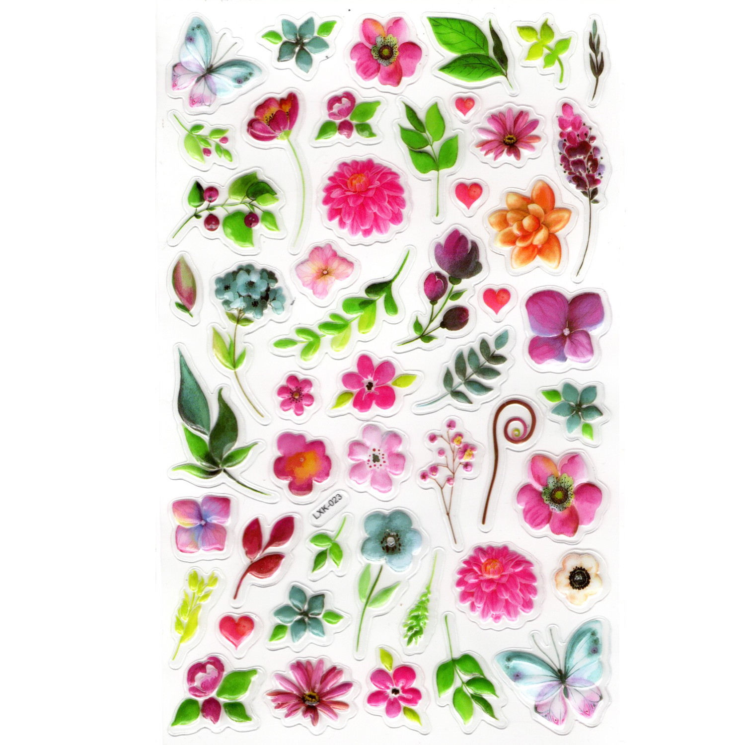 Sticker Kabartmalı Stiker Defter, Planlayıcı Etiket (lxk-023) - 2