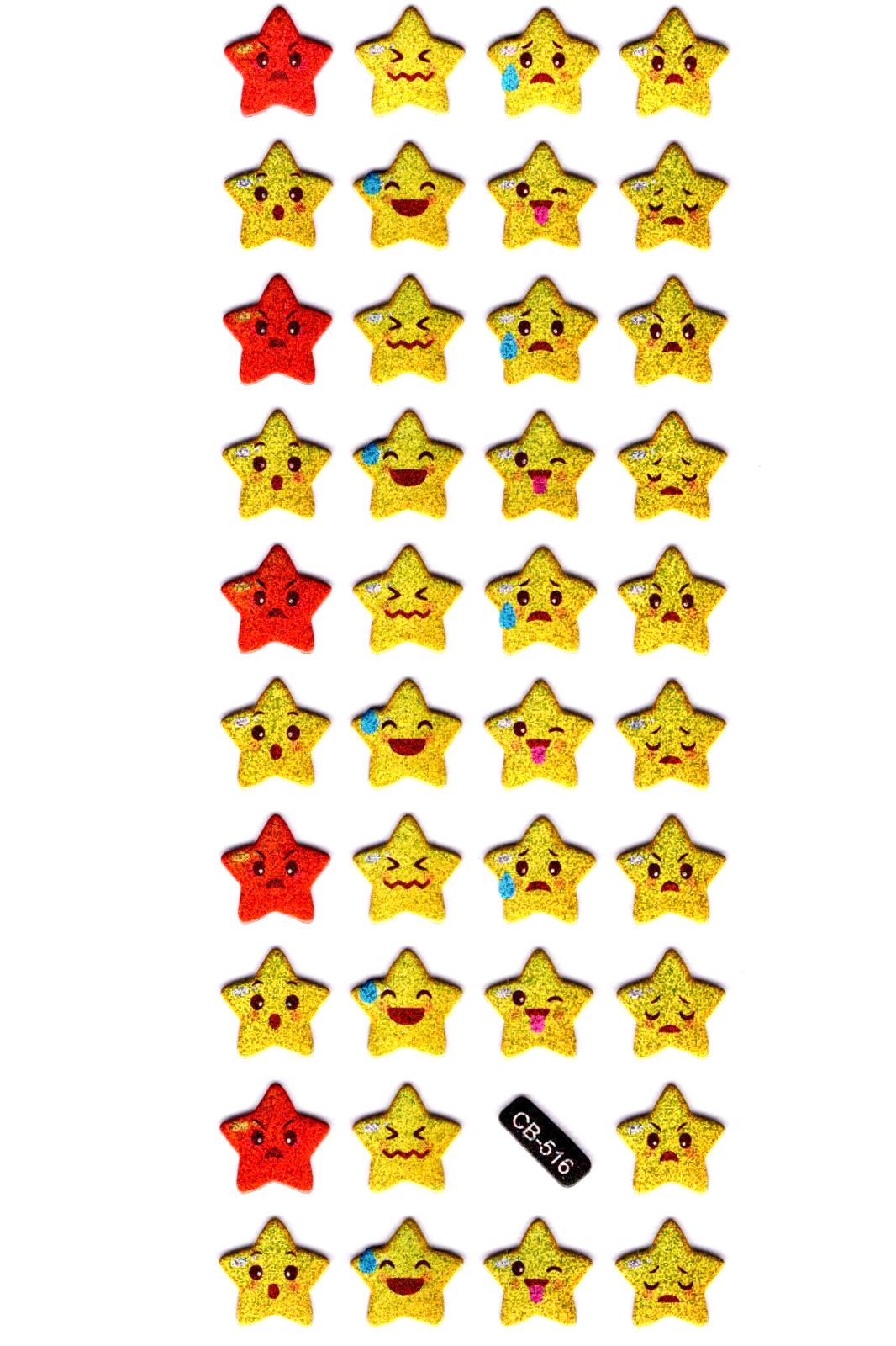 Sticker Kabartmalı Sticker Defter, Planlayıcı Etiket - (cb-516) 1