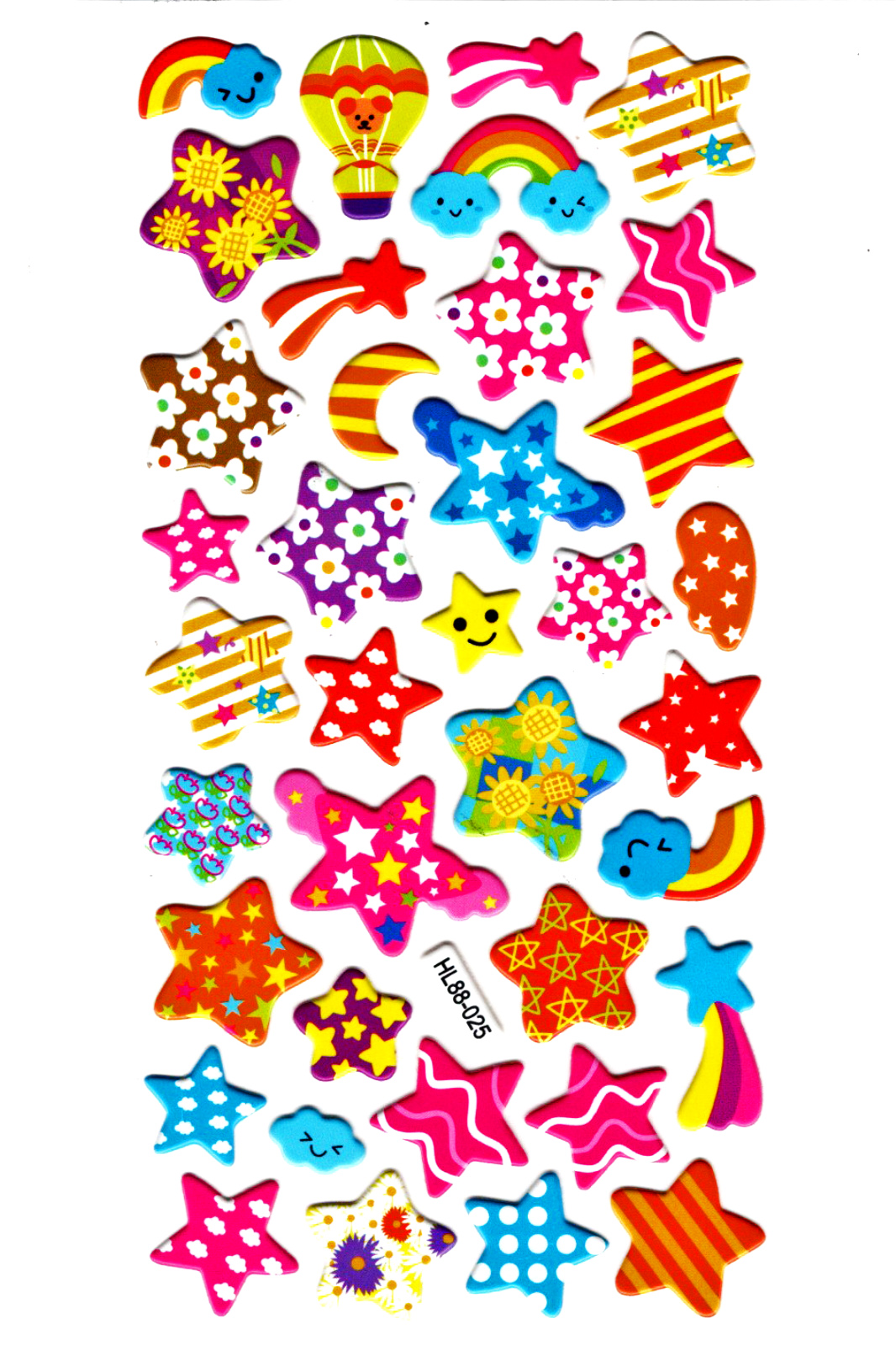 Sticker Kabartmalı Stiker Defter, Planlayıcı Etiket (HL88-025)-17