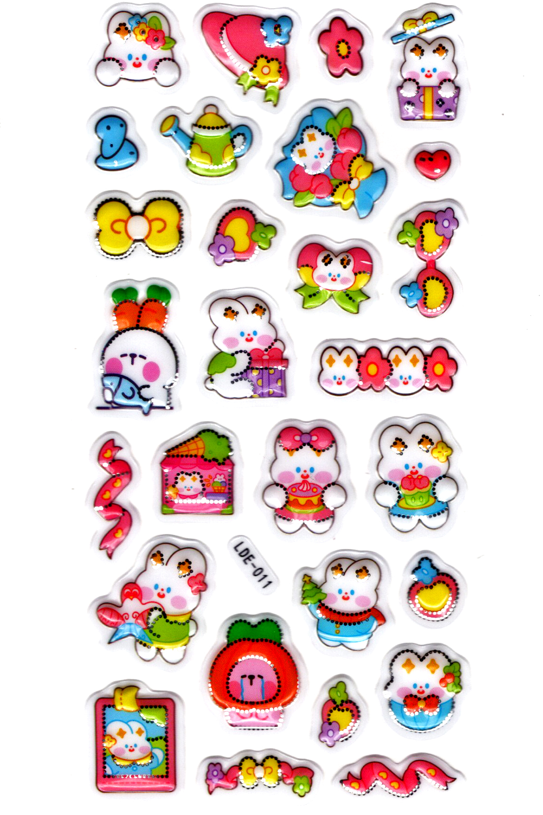 Sticker Kabartmalı Stiker Defter Planlayıcı Etiket (Lde011)-19x9c