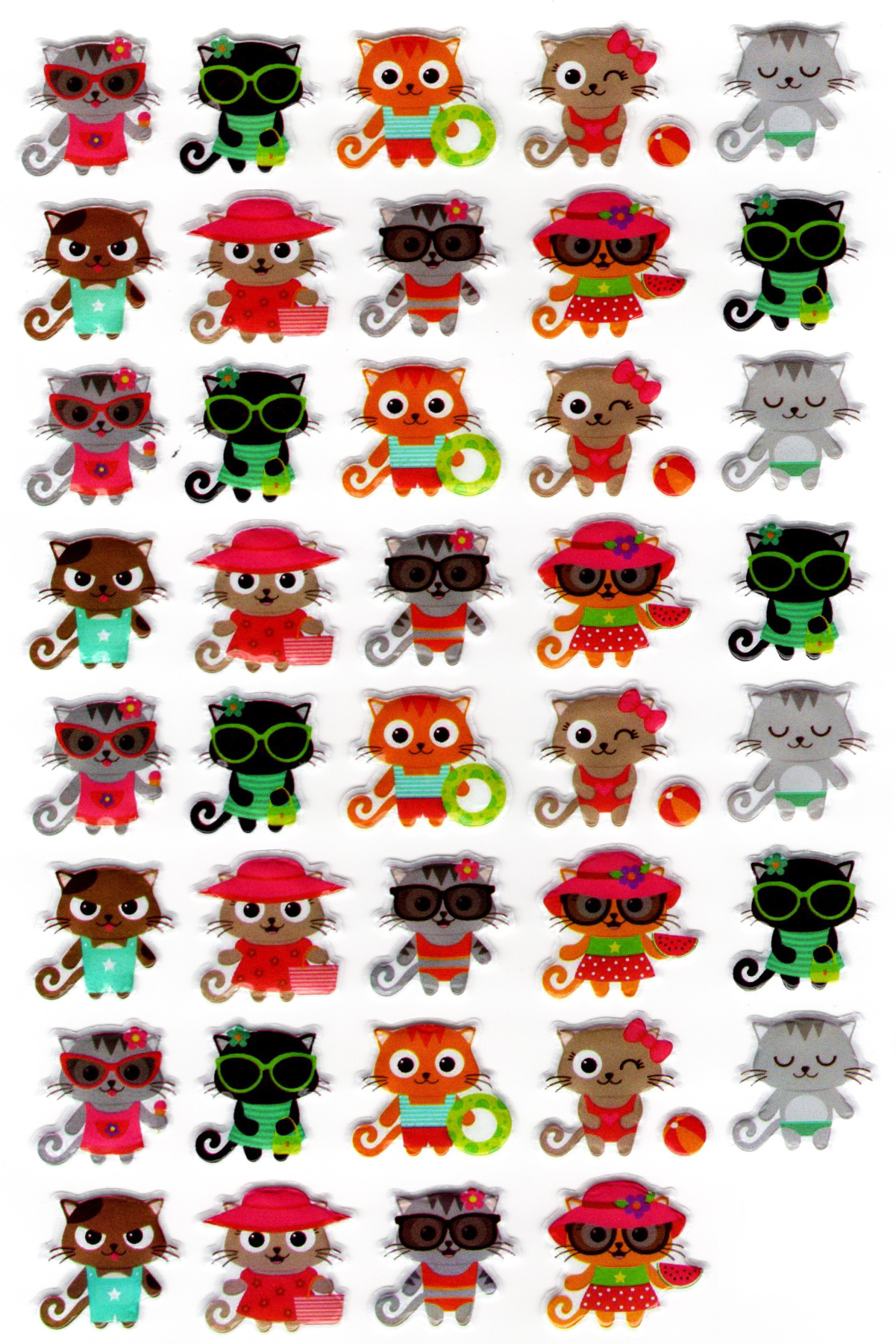 Limmy Sticker Kabartmali A4 Boyutunda Stiker Defter, Planlayici Etiket,