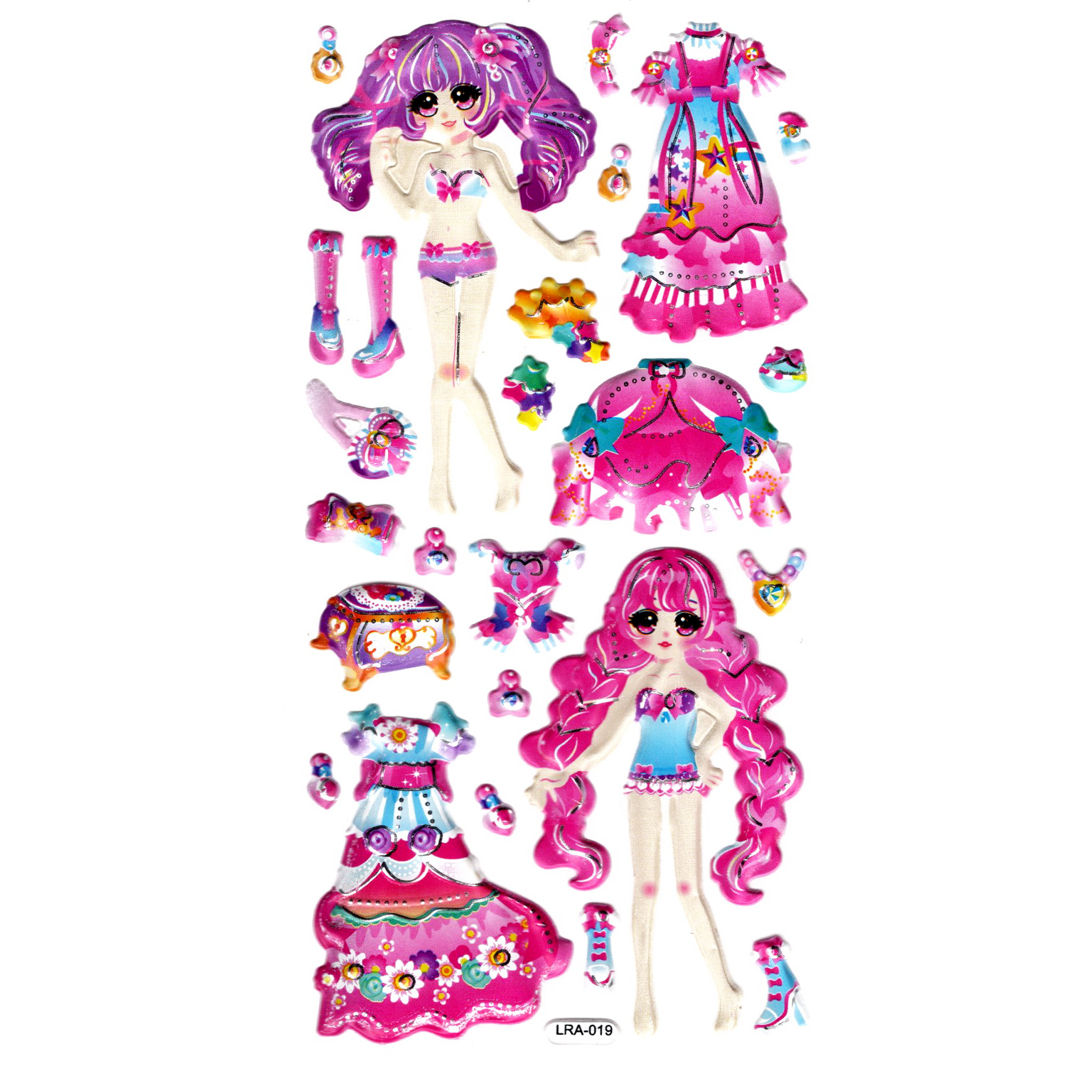 Sticker Kabartmalı Stiker Defter, Planlayıcı Etiket (limlra-019) 