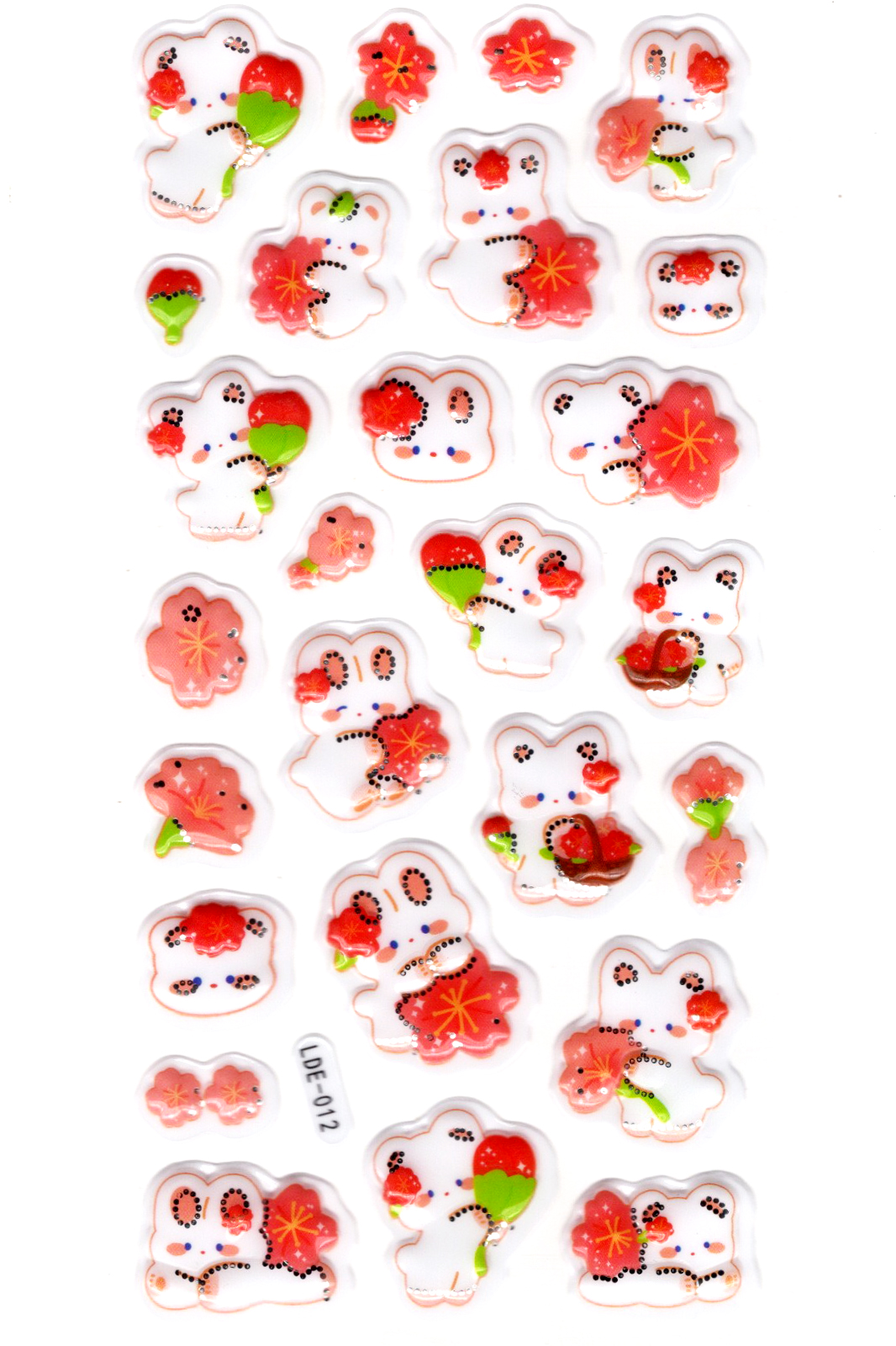 Sticker Kabartmalı Stiker Defter Planlayıcı Etiket (Lde012)-19x9c