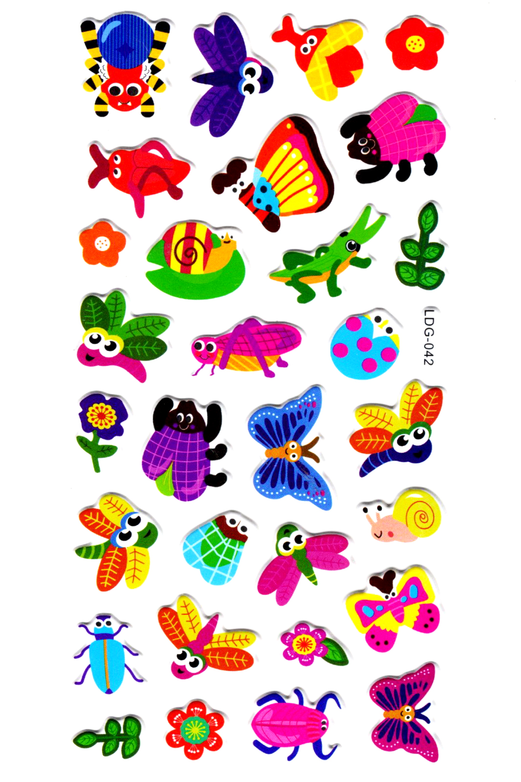 Sticker Kabartmalı Stiker Defter, Planlayıcı Etiket (Ldg042)-17x9